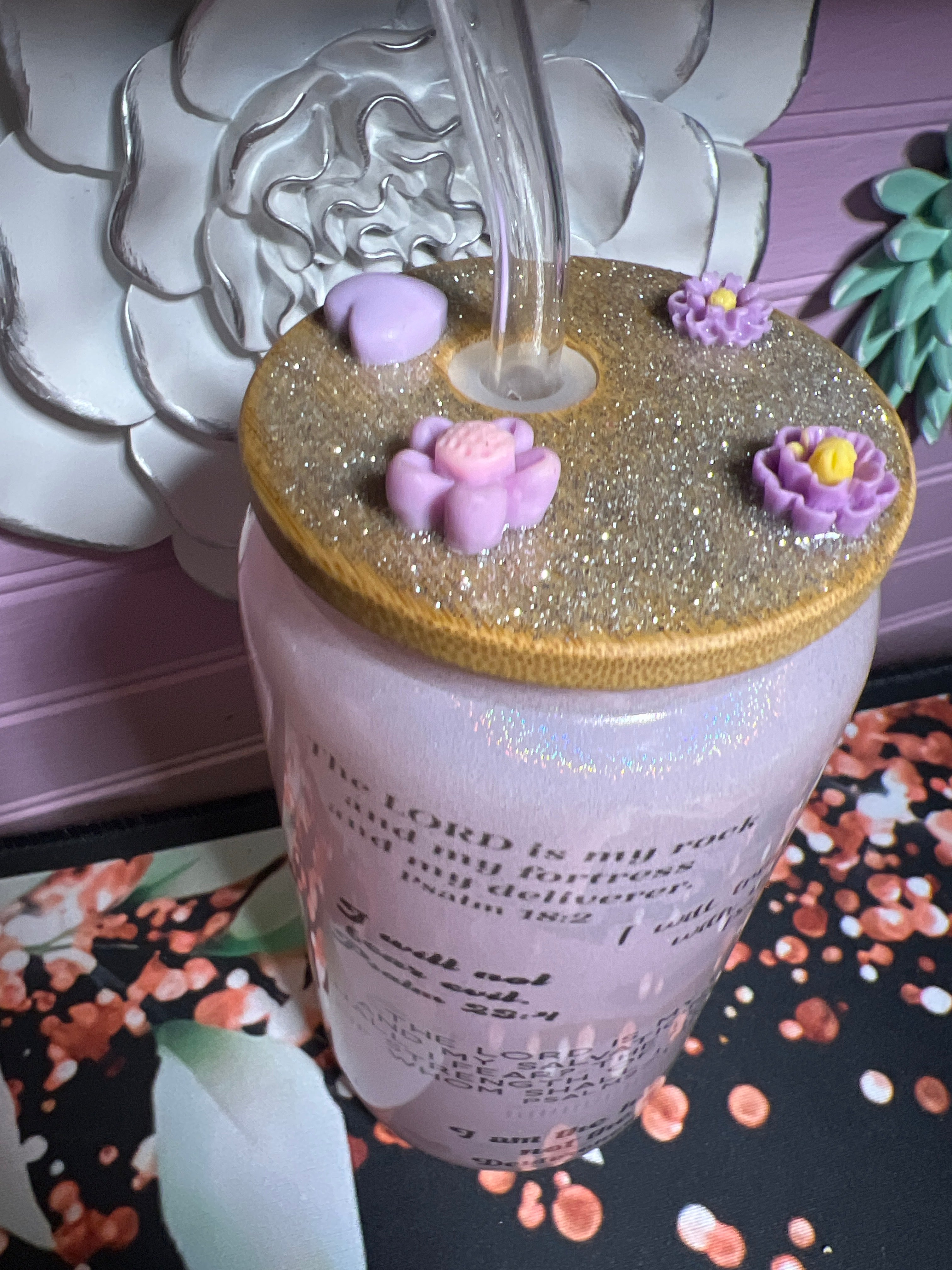 Glass cup 16oz