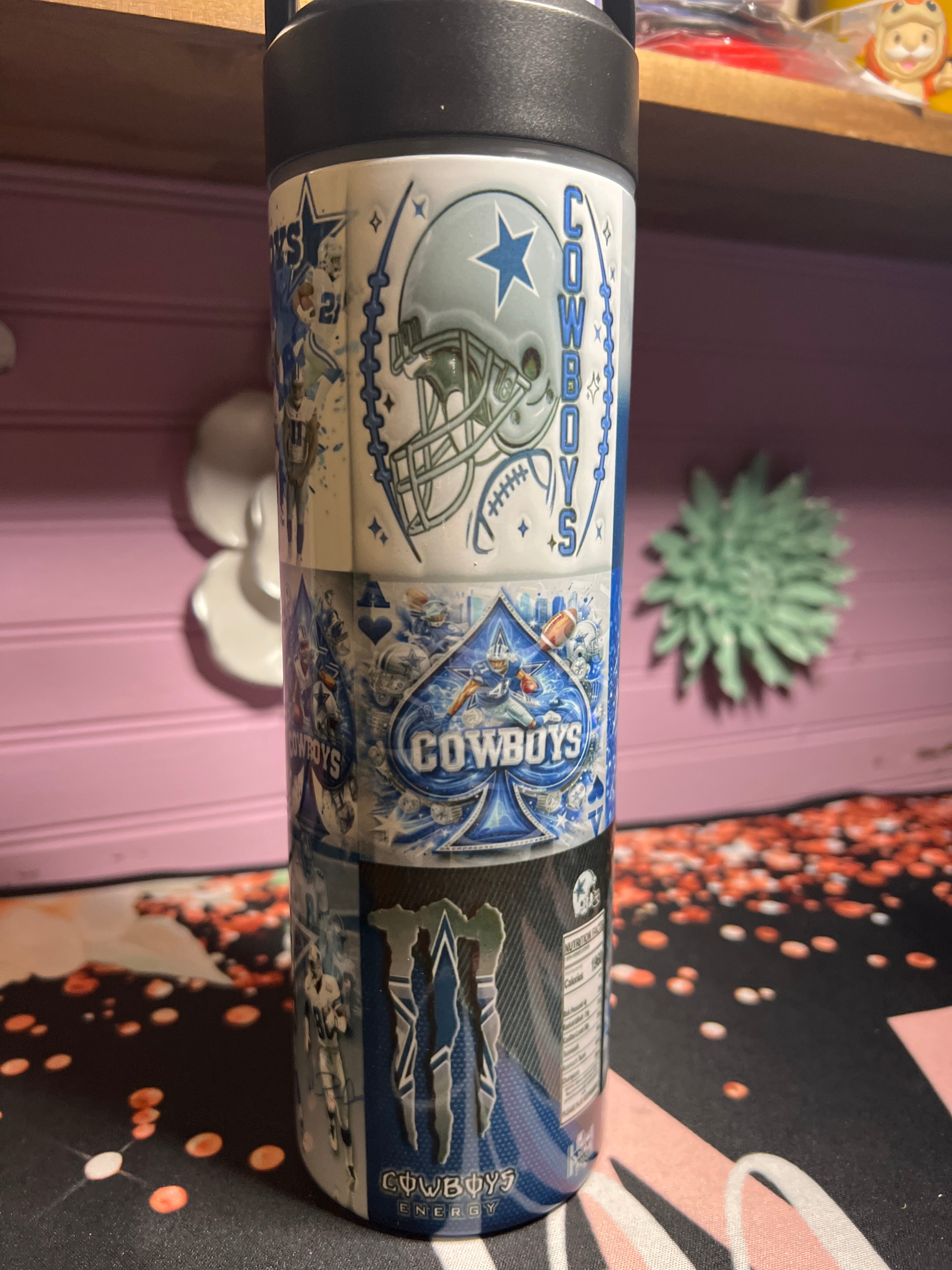 Cowboys tumbler 20 oz