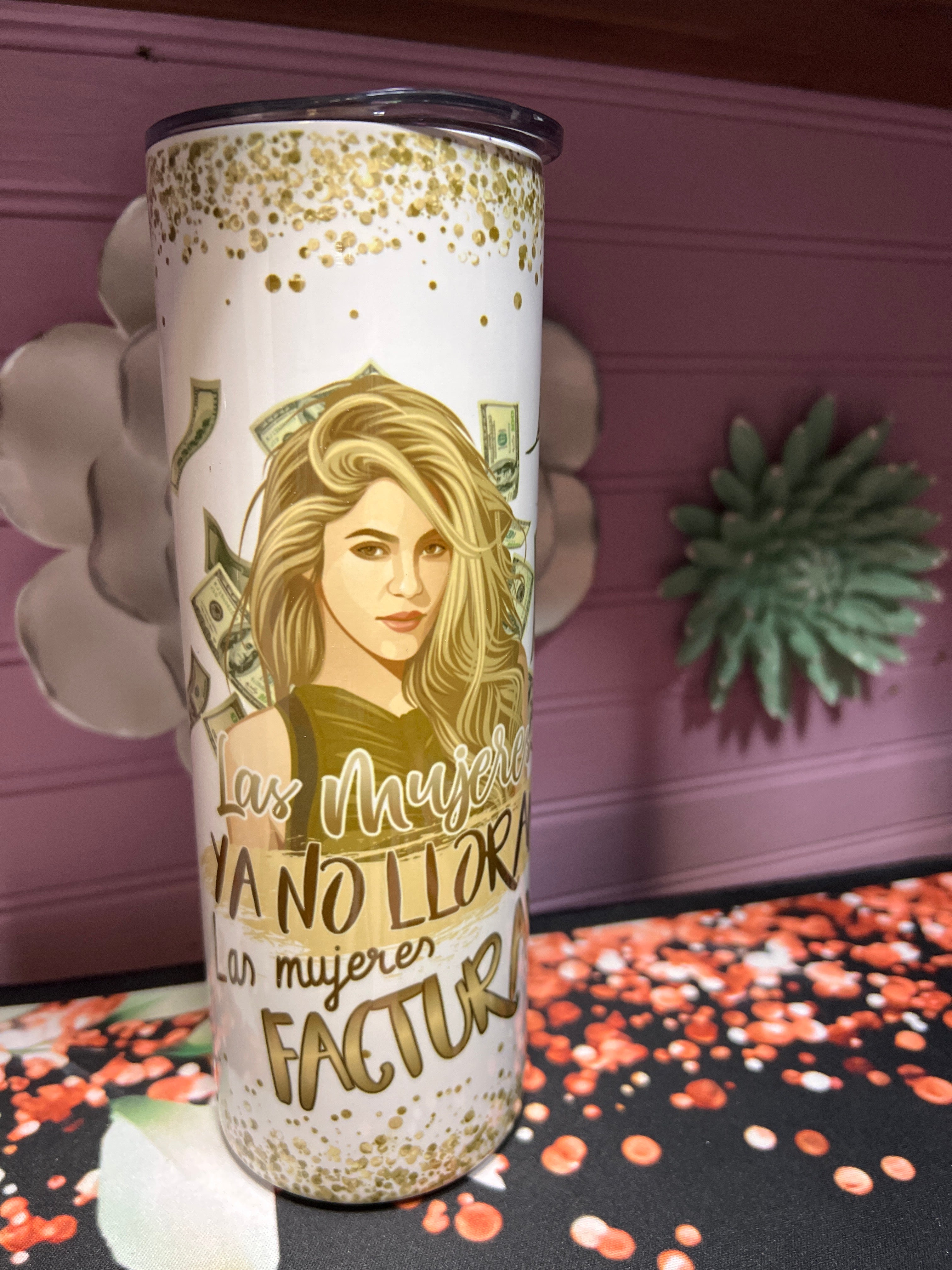 Las mujeres ya no lloran las mujeres facturan tumbler 20 oz