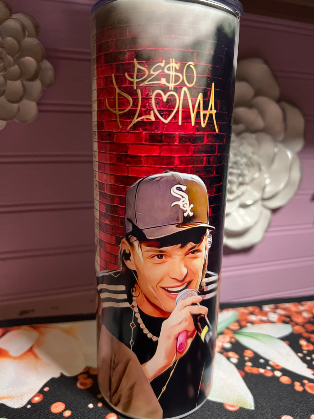México Peso Pluma tumbler 20oz