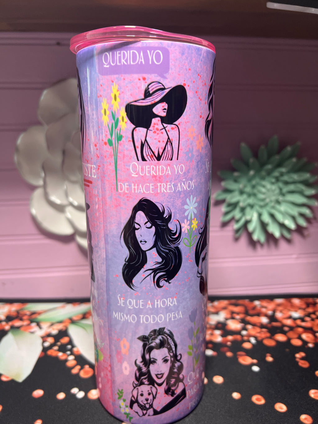 Querida Yo tumbler 20 oz