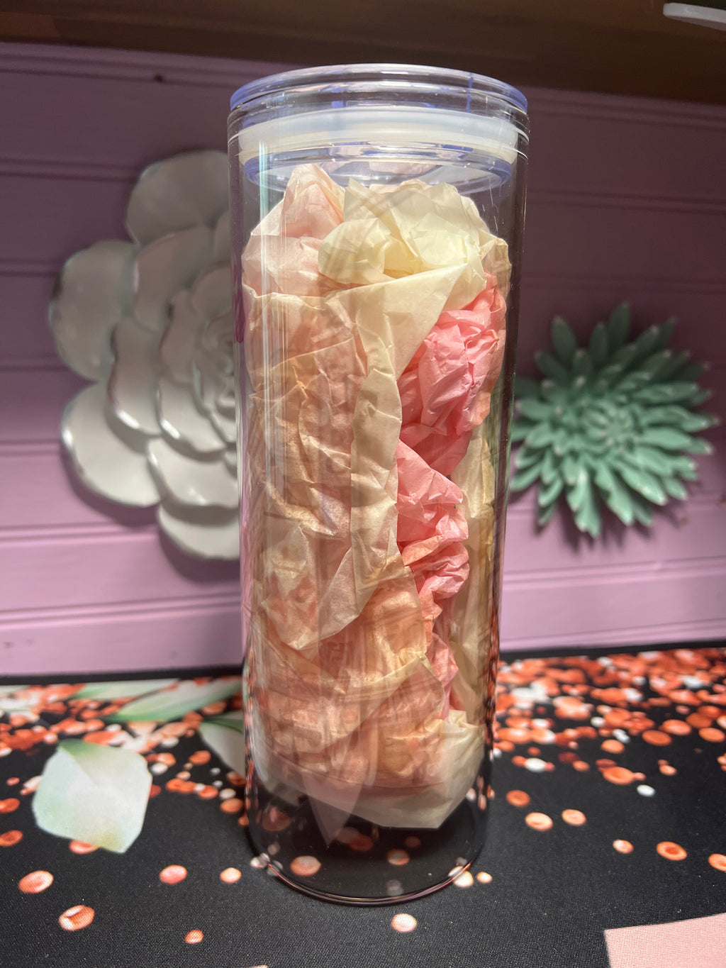 Barbie glass cup 20 oz