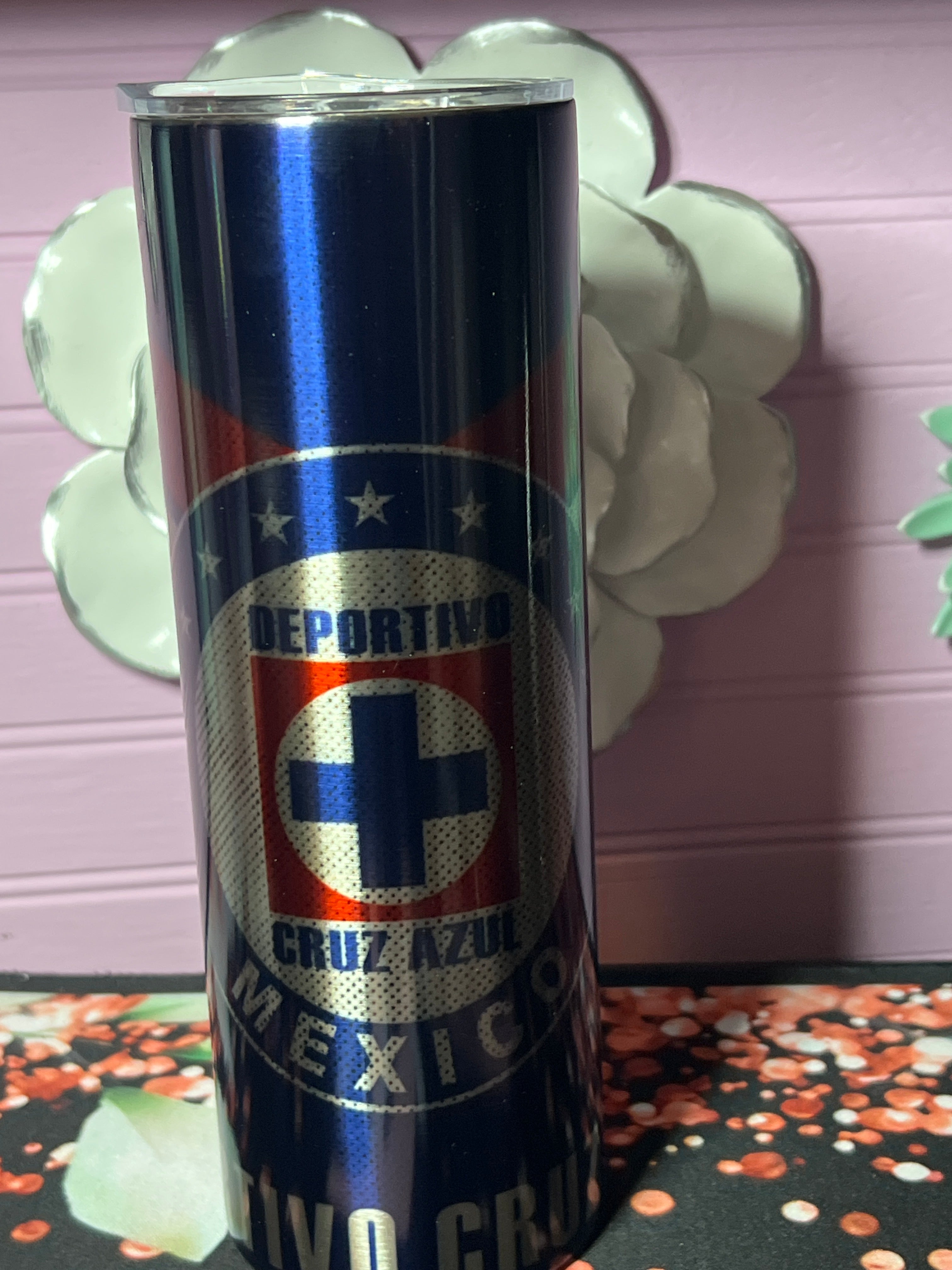 Cruz azul stainless tumbler 20 oz.