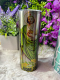 San Judas Tadeo acero inoxidable tumbler 20 oz