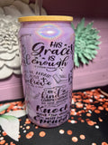 Glass cup 16 oz My Daily Bible Affirmation