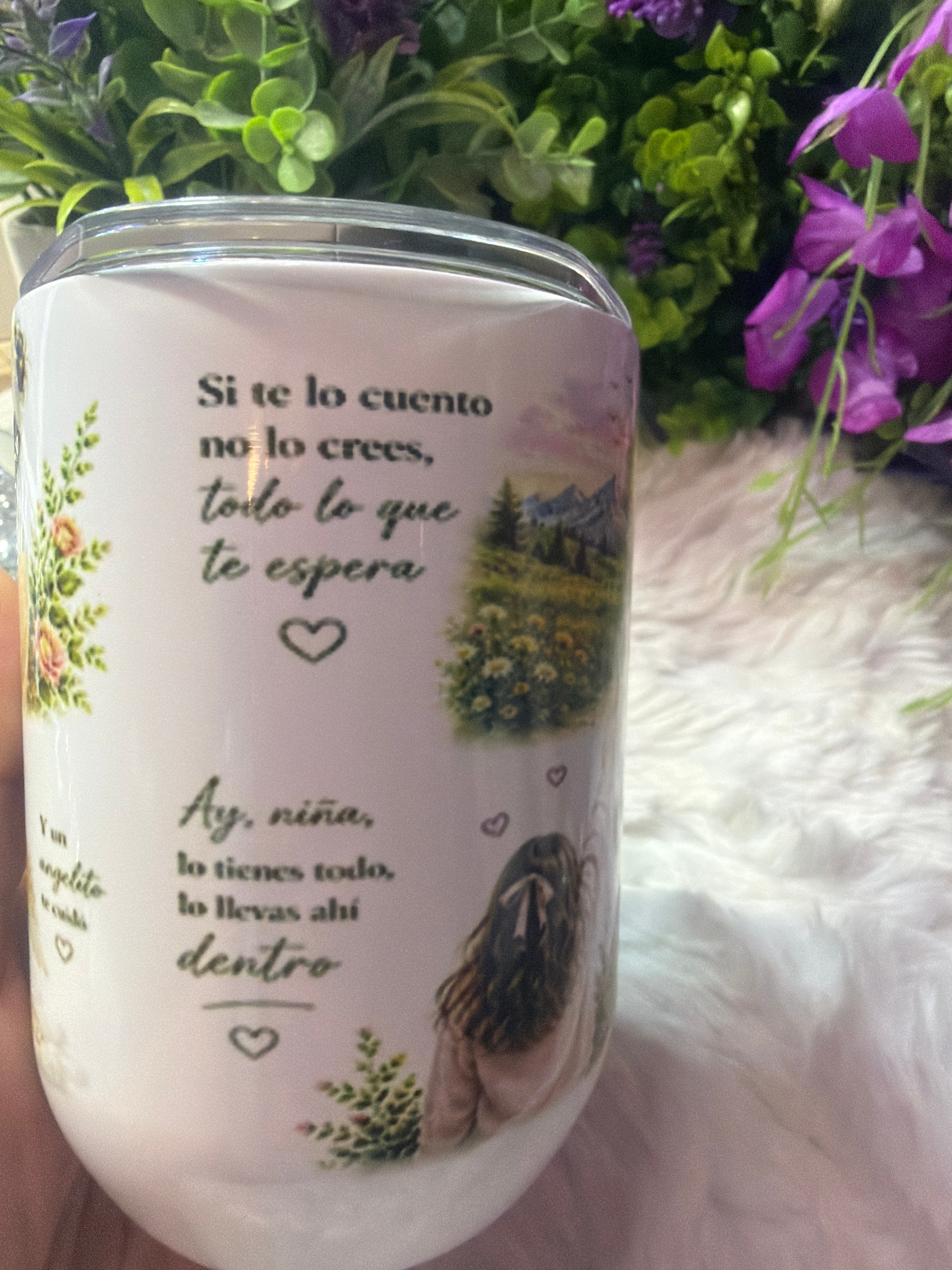 À La Niña Que fui cup 12 oz