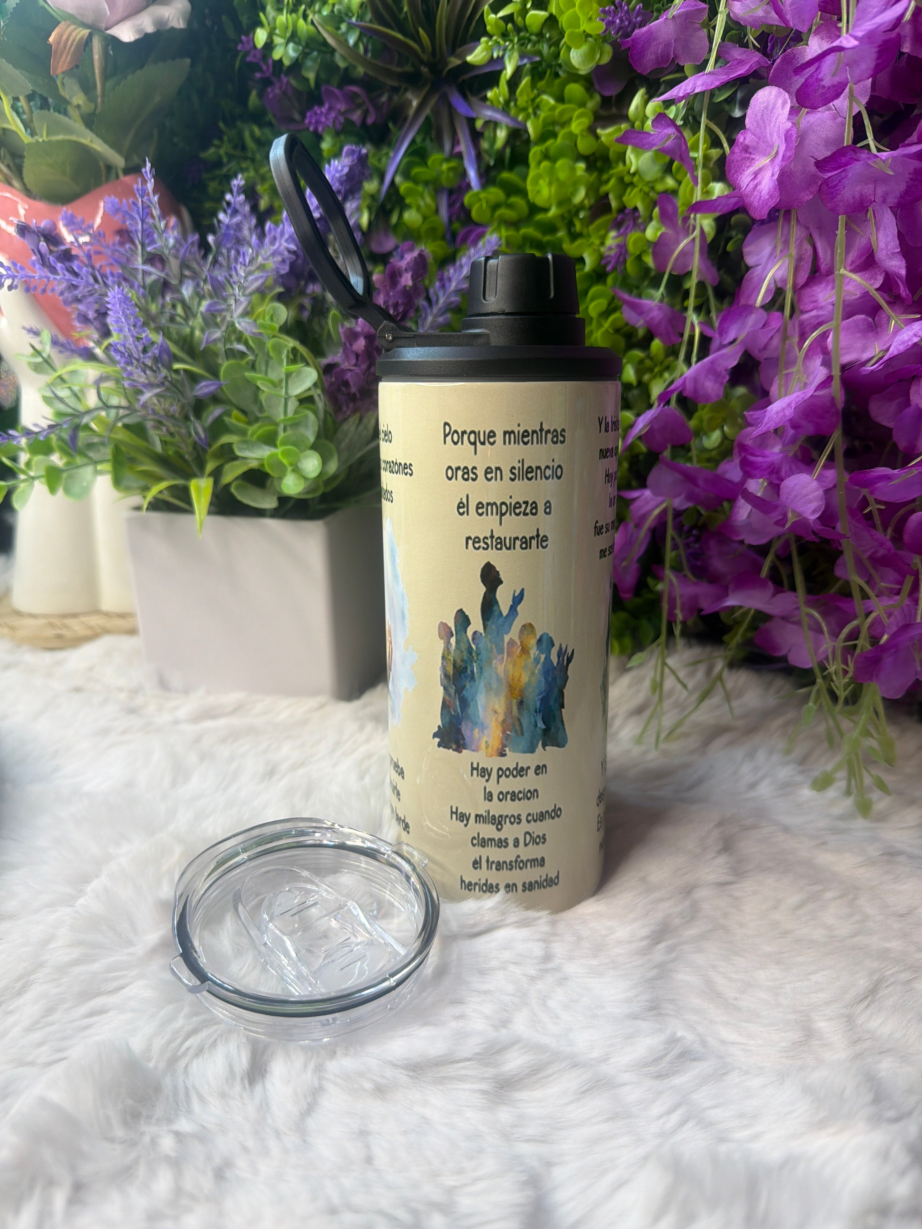 Hay poder en la oración tumbler 15 oz 2 in 1