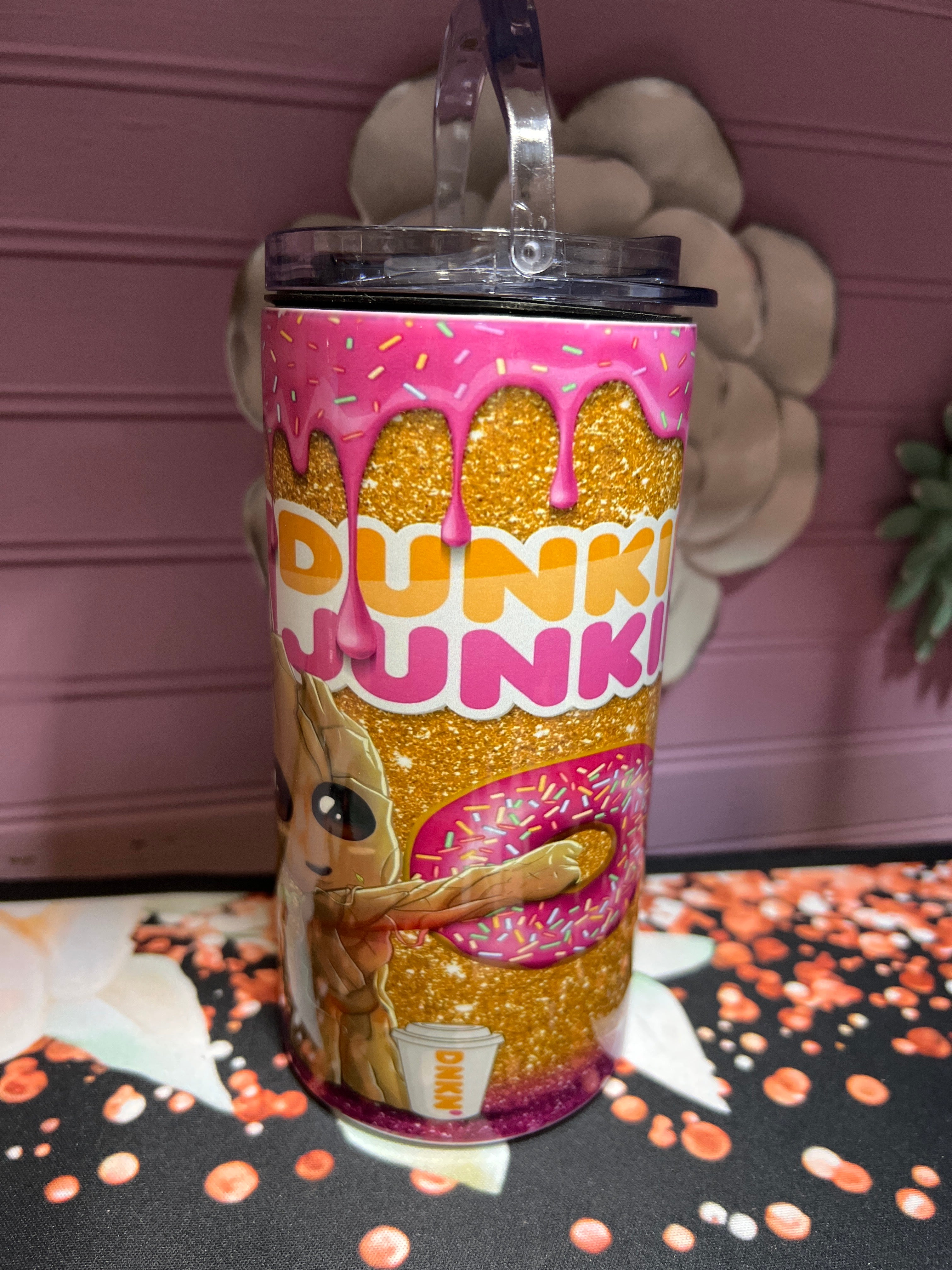 Dunkie Junkie tumbler 16 oz 4 in 1