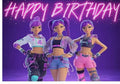 Happy birthday 70.87x43.31