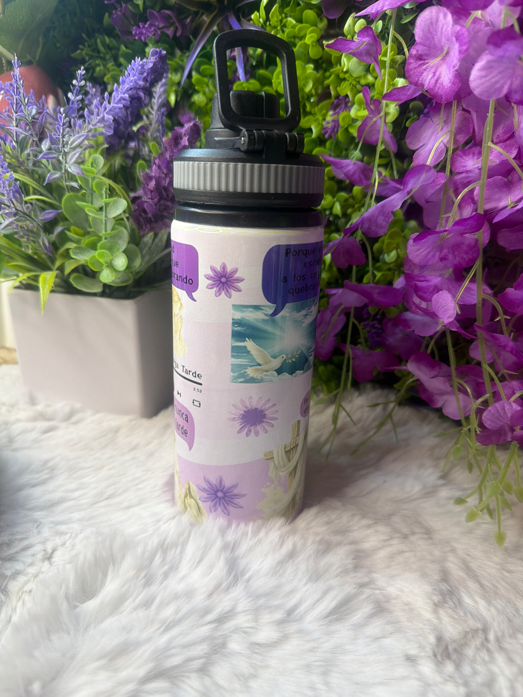 Hay poder en la oración tumbler ligero 20 oz