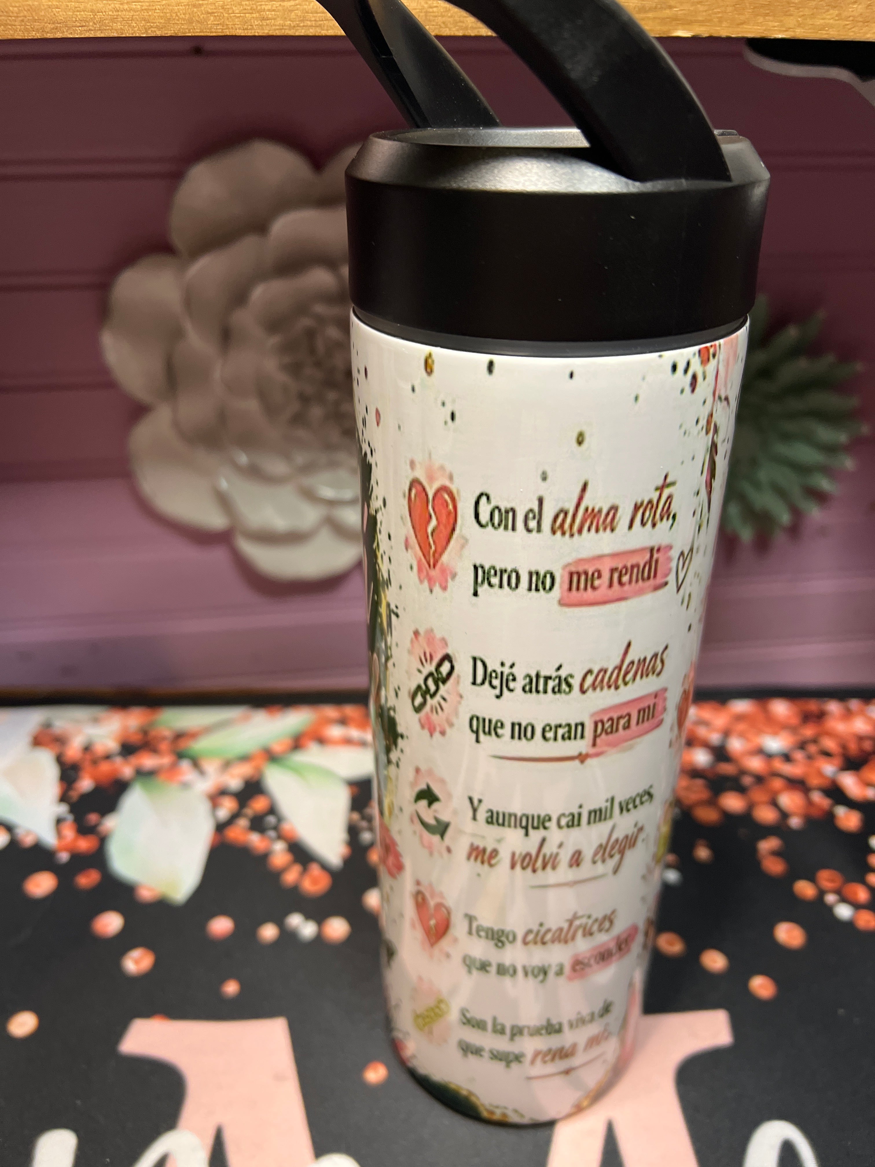 Salí de ahí tumbler 20oz