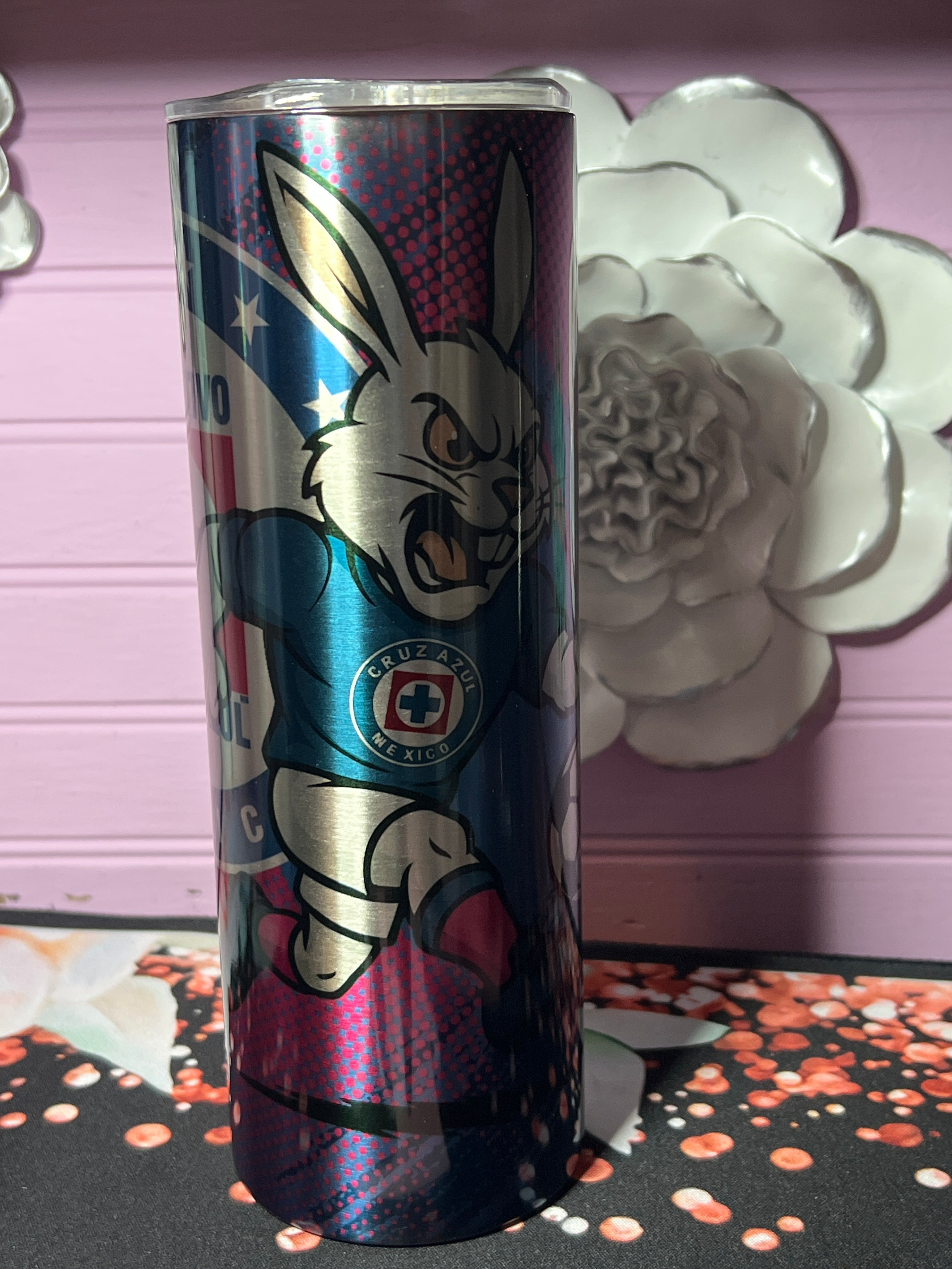 Cruz azul stainless tumbler 20 oz