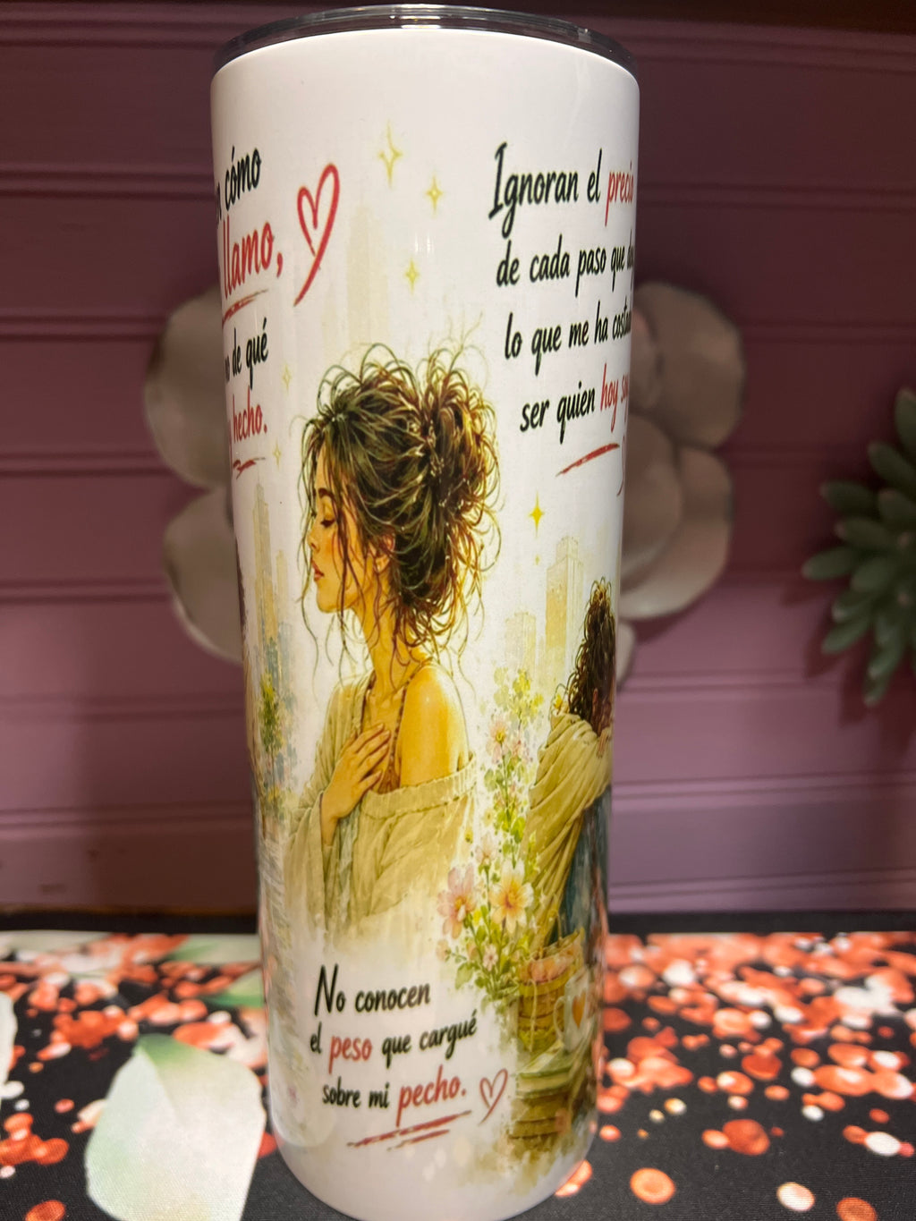 Salí de ahí tumbler 20 oz