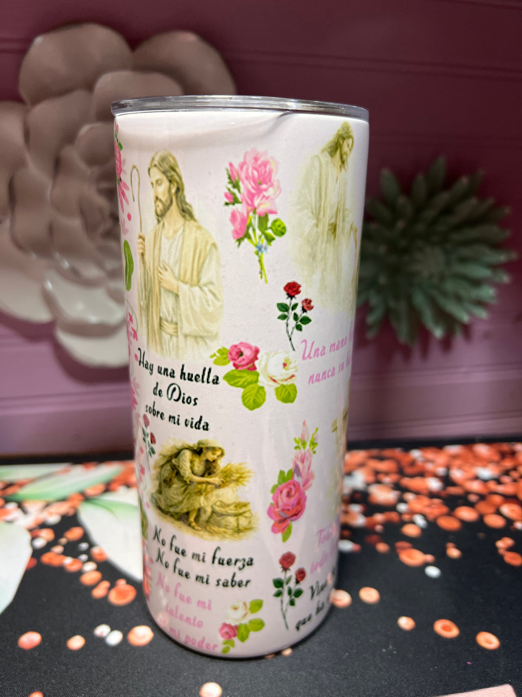 El deseo de Dios tumbler 15 oz