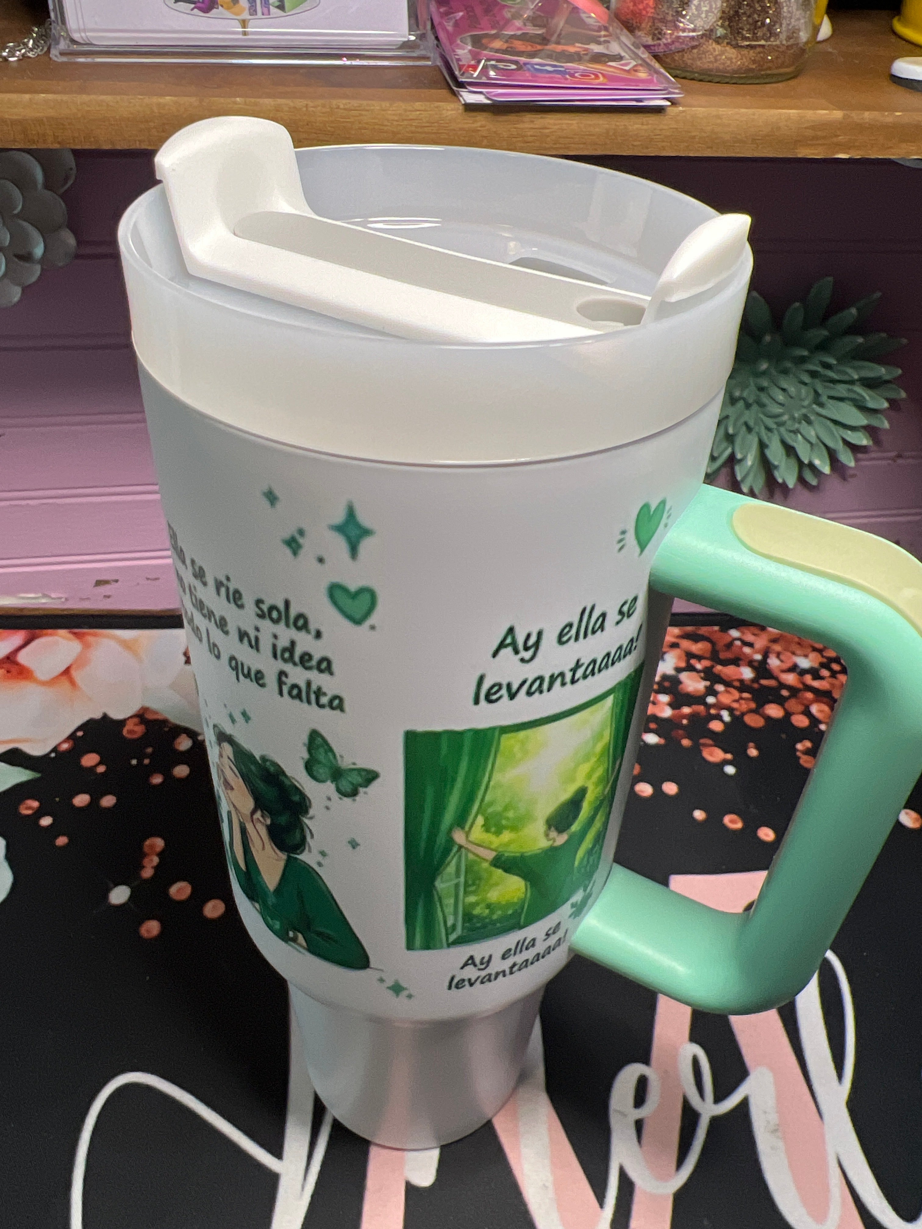 À la niña que fui tumbler 40 oz