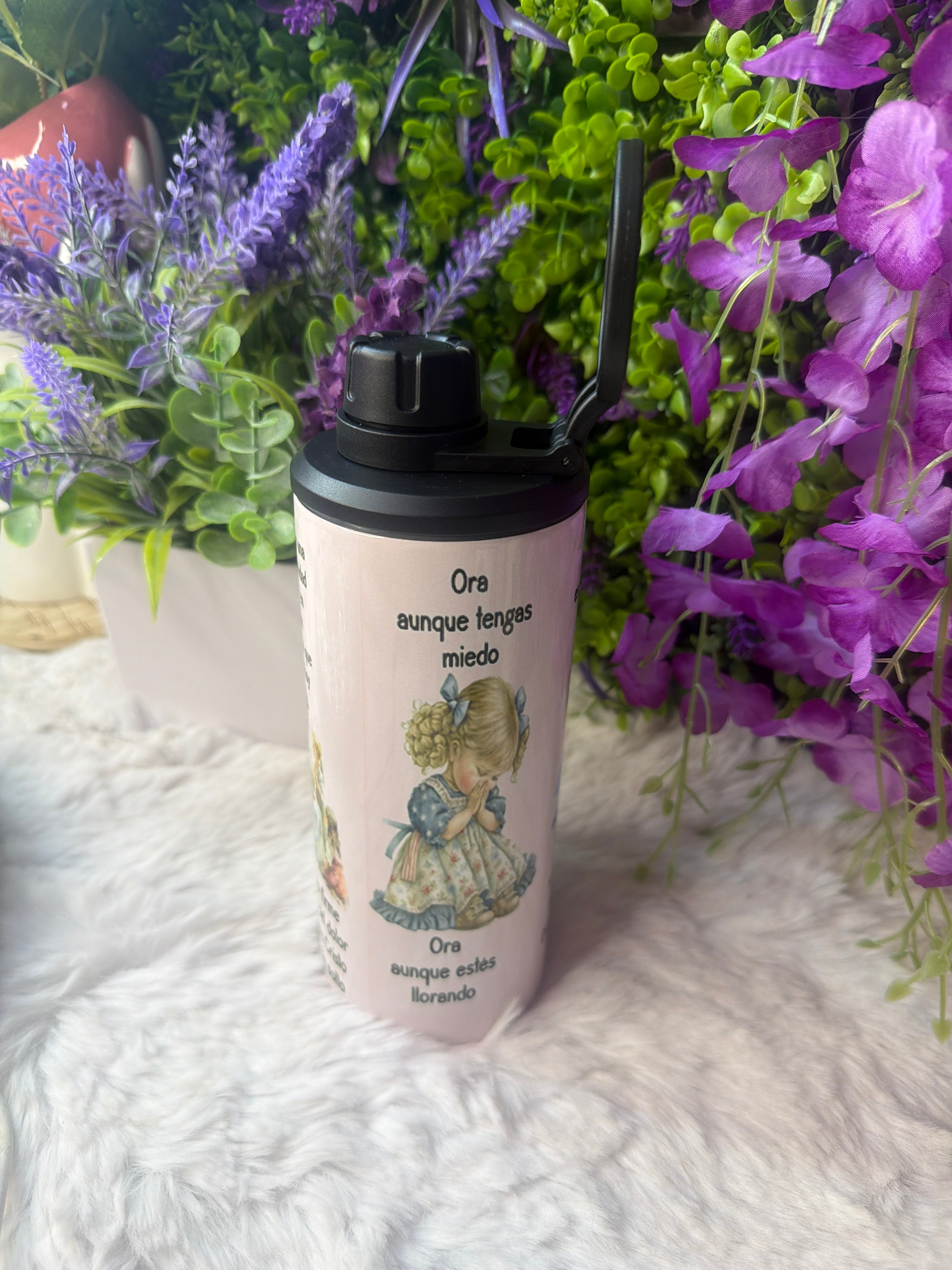 Hay poder en la oración tumbler 15 oz 2 in 1