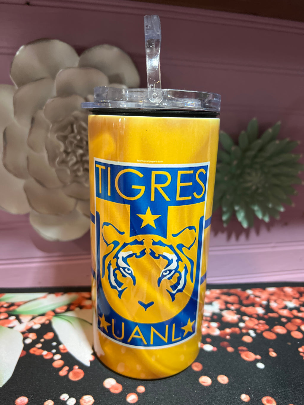 Tigres UANL tumbler 16 oz  4 In 1