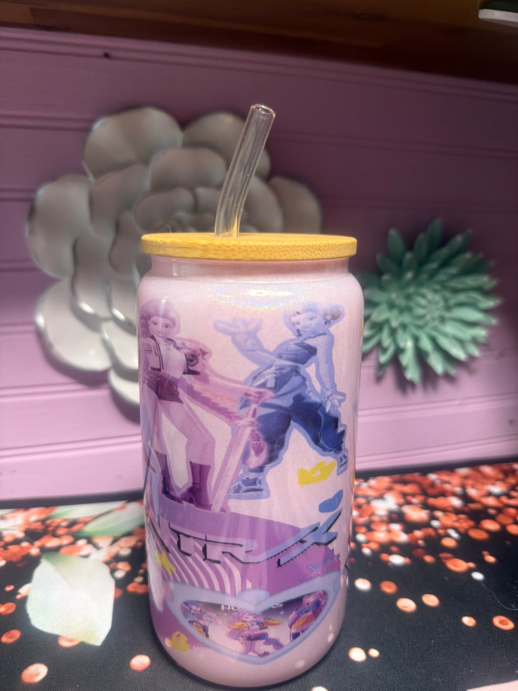 HUNTER glass cup 16 oz