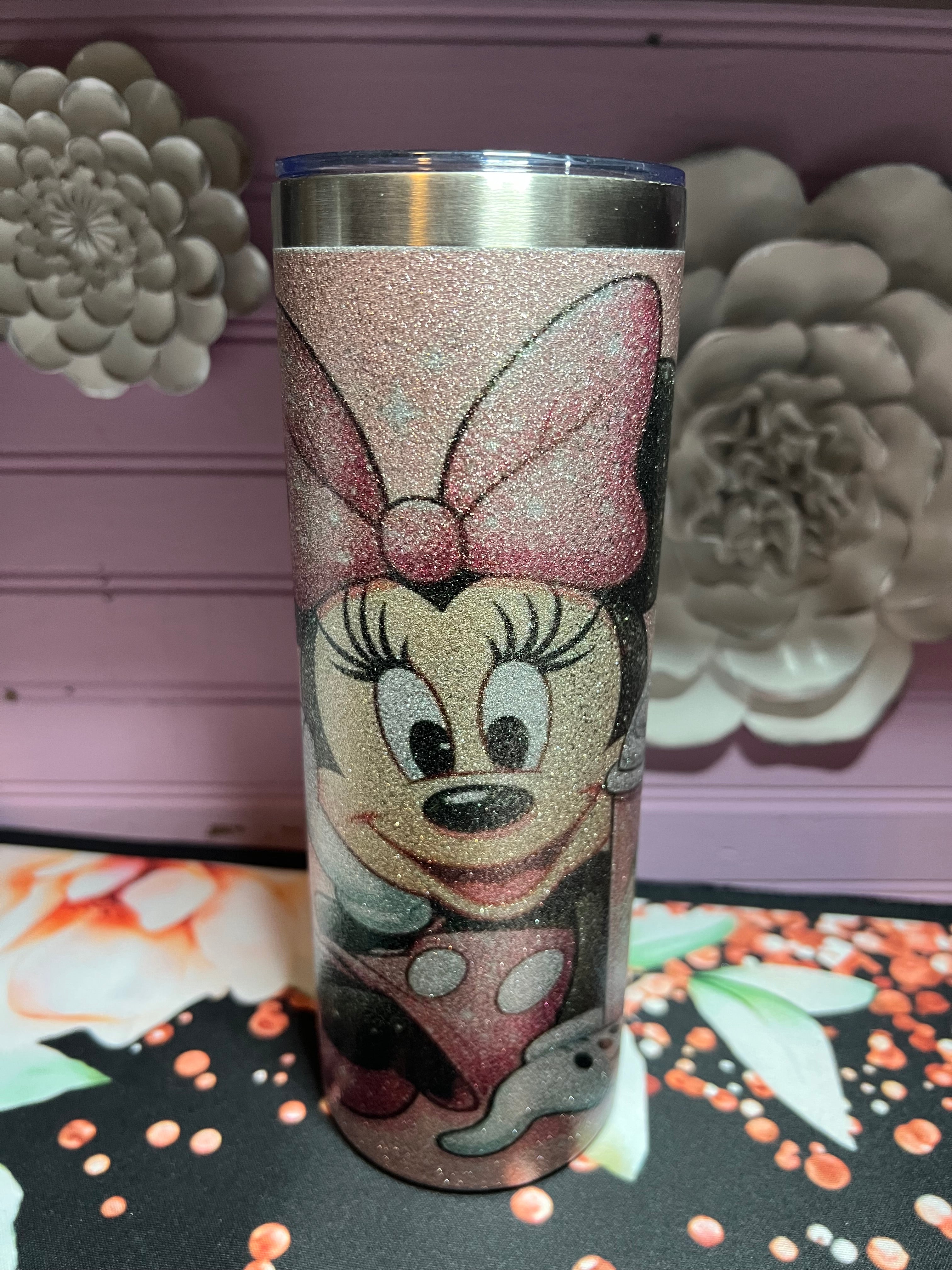 Pink tumbler 20 oz.