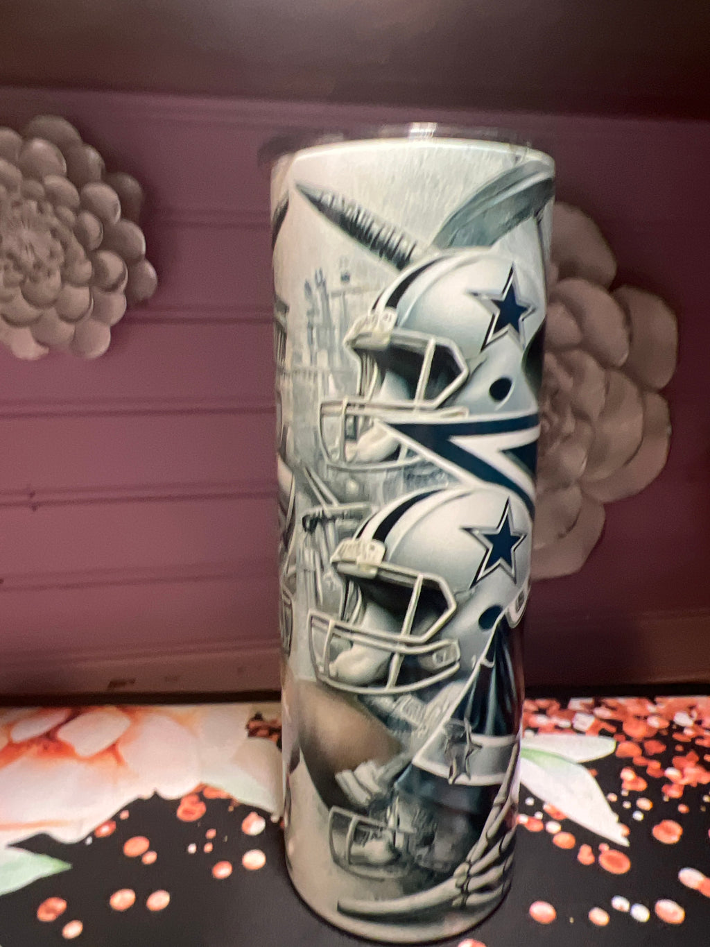 Cowboys tumbler 20oz