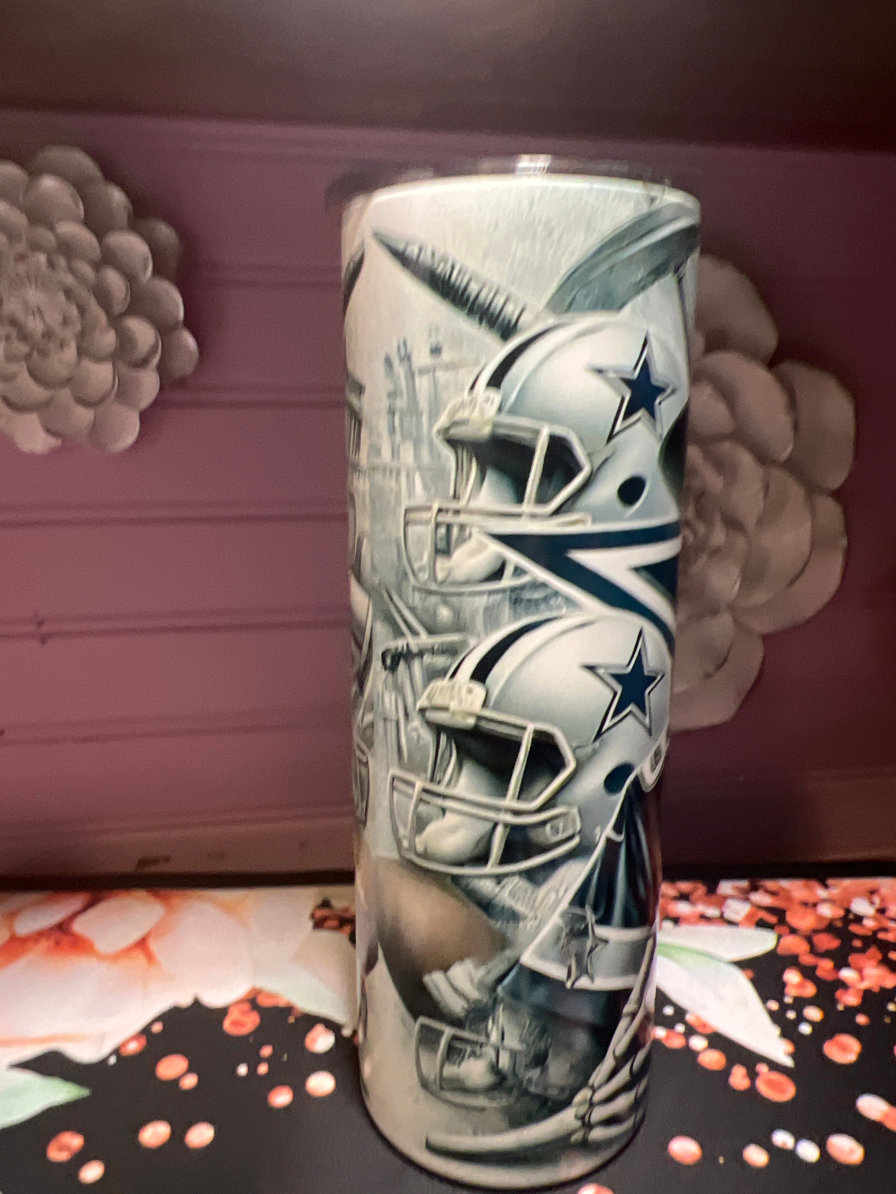 Cowboys tumbler 20oz