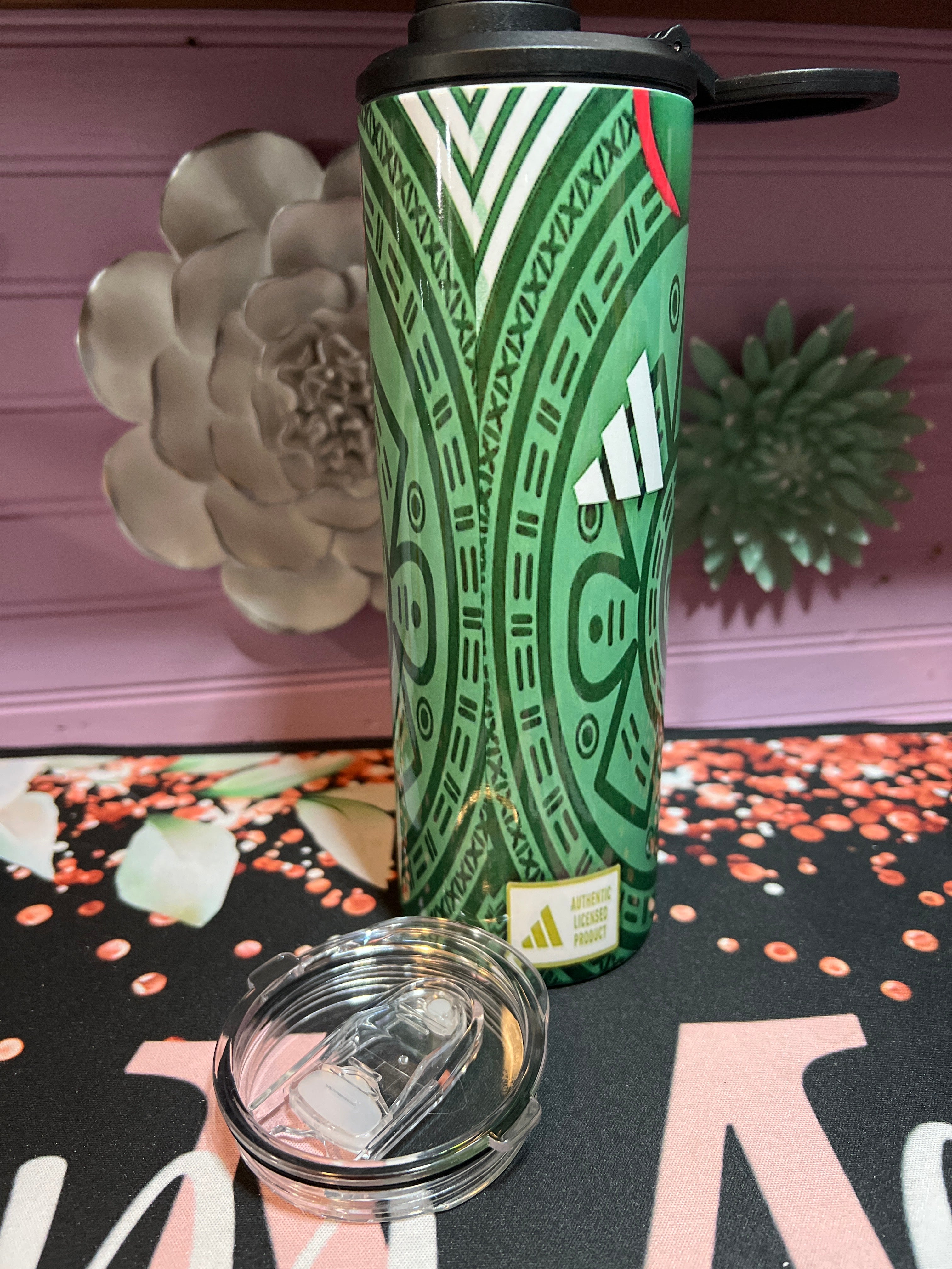Tumbler 20oz 2 In 1 con doble tapa MÉXICO