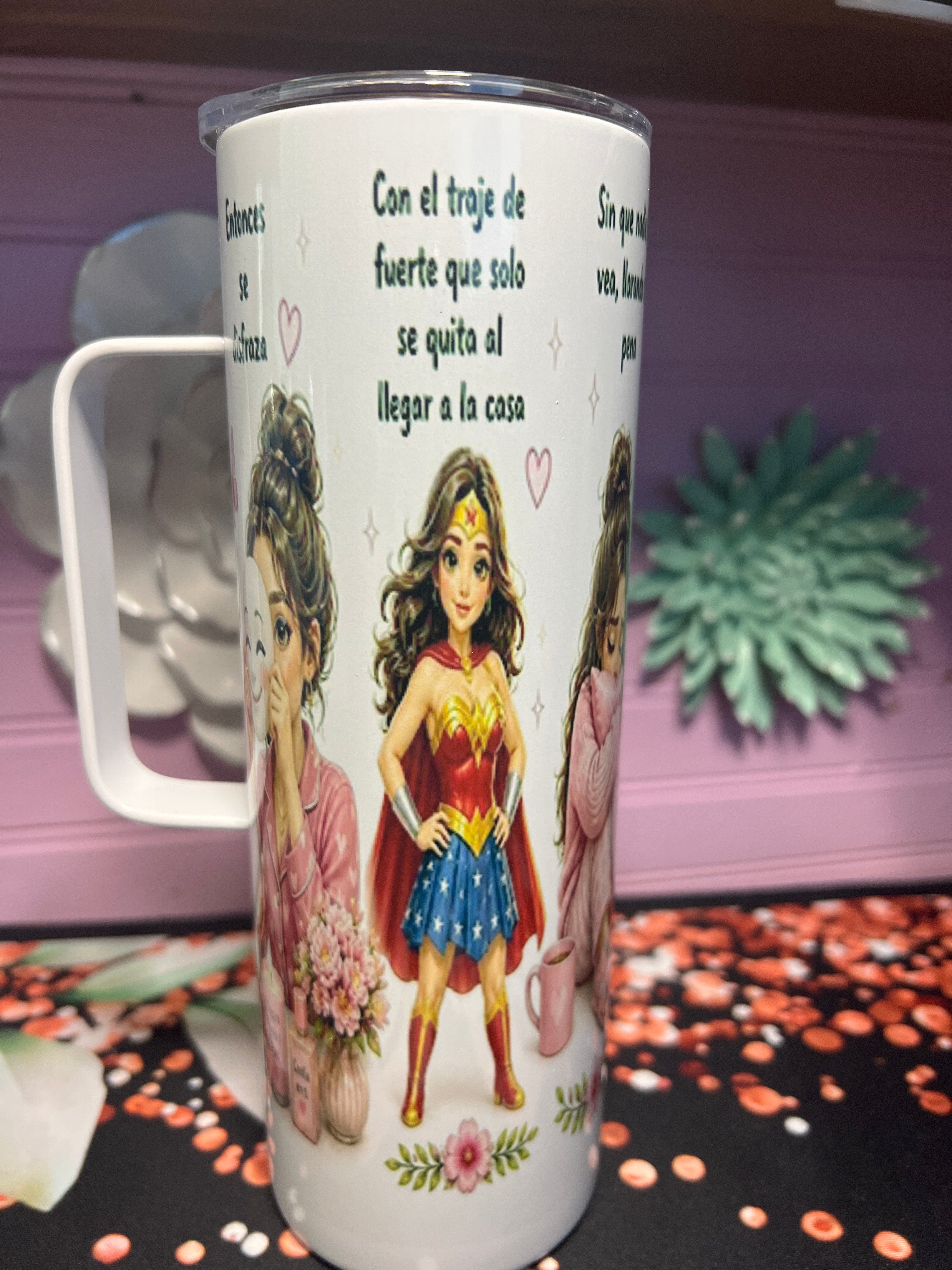 À la niña que fui tumbler 20 oz