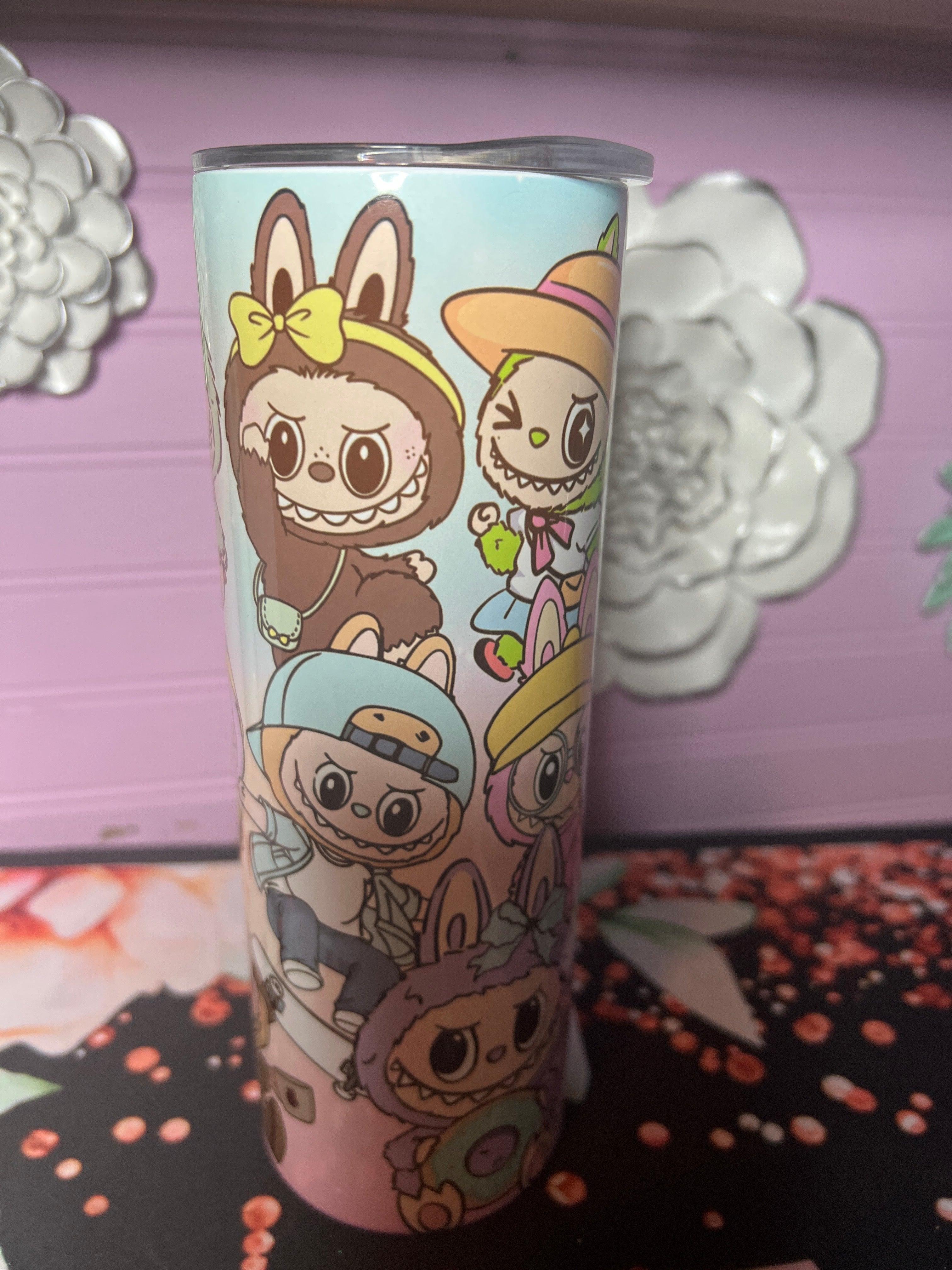 Labubu tumbler 20 oz