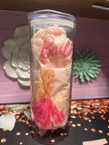 Barbie glass cup 20 oz