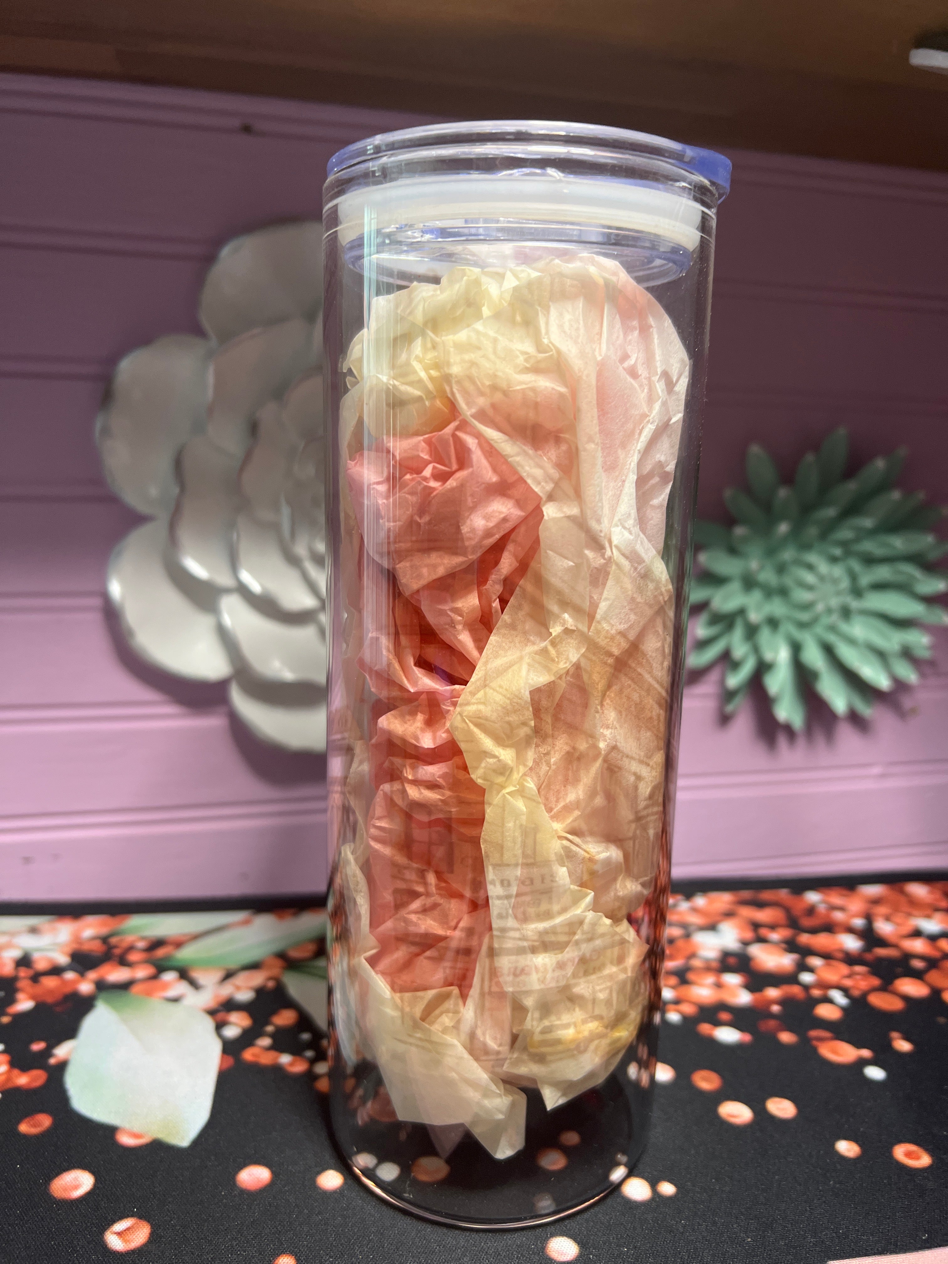 Barbie glass cup 20 oz