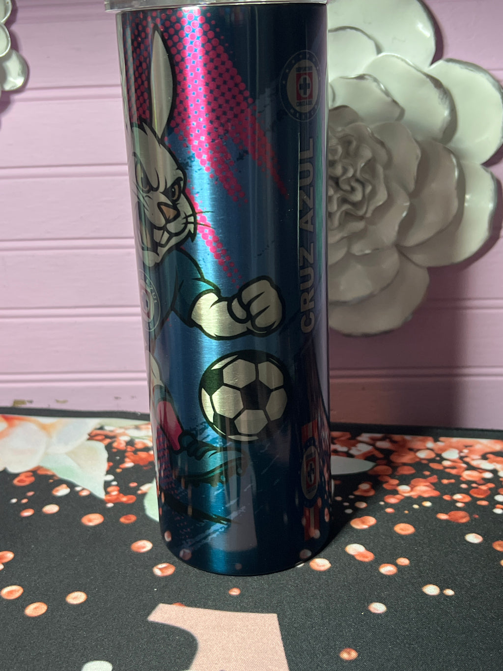 Cruz azul stainless tumbler 20 oz
