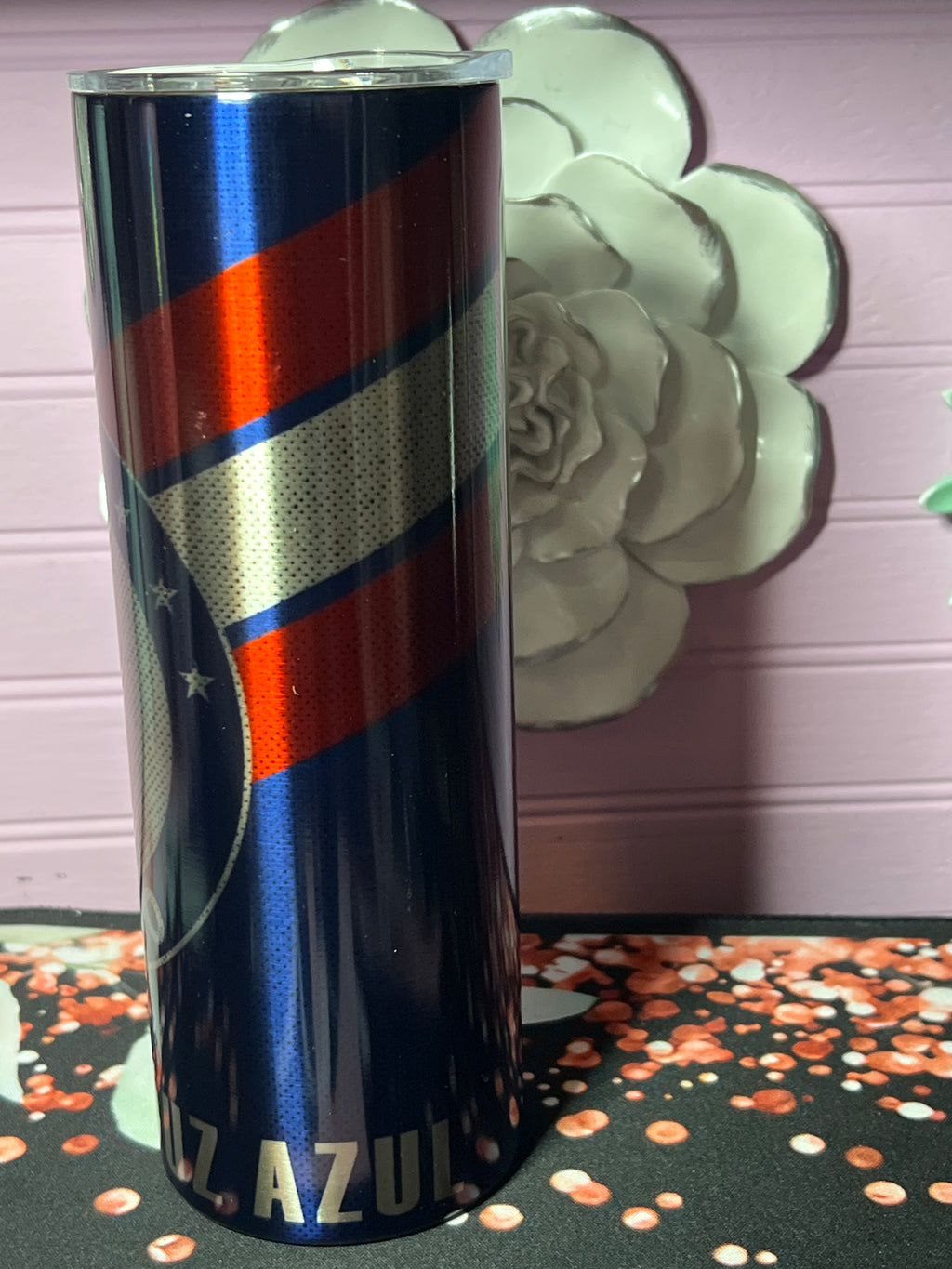 Cruz azul stainless tumbler 20 oz.