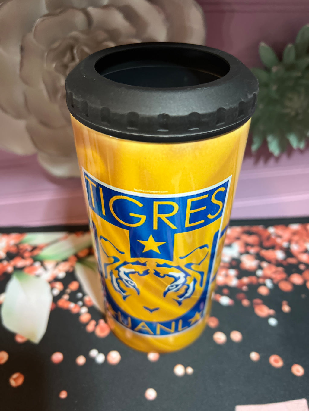 Tigres UANL tumbler 16 oz  4 In 1