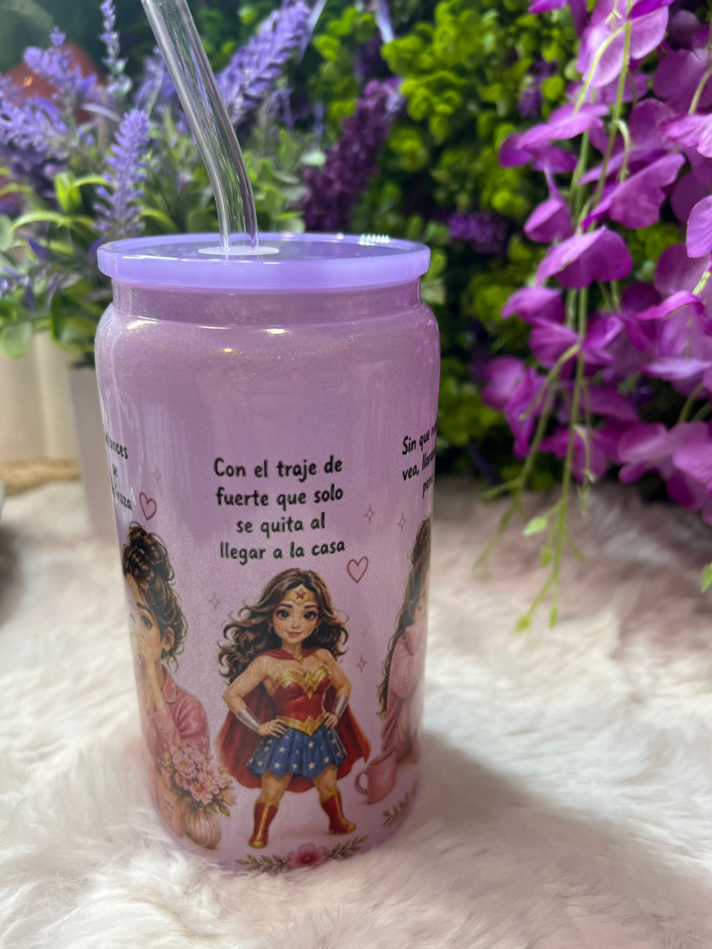 À la niña que fui glass cup 16 oz