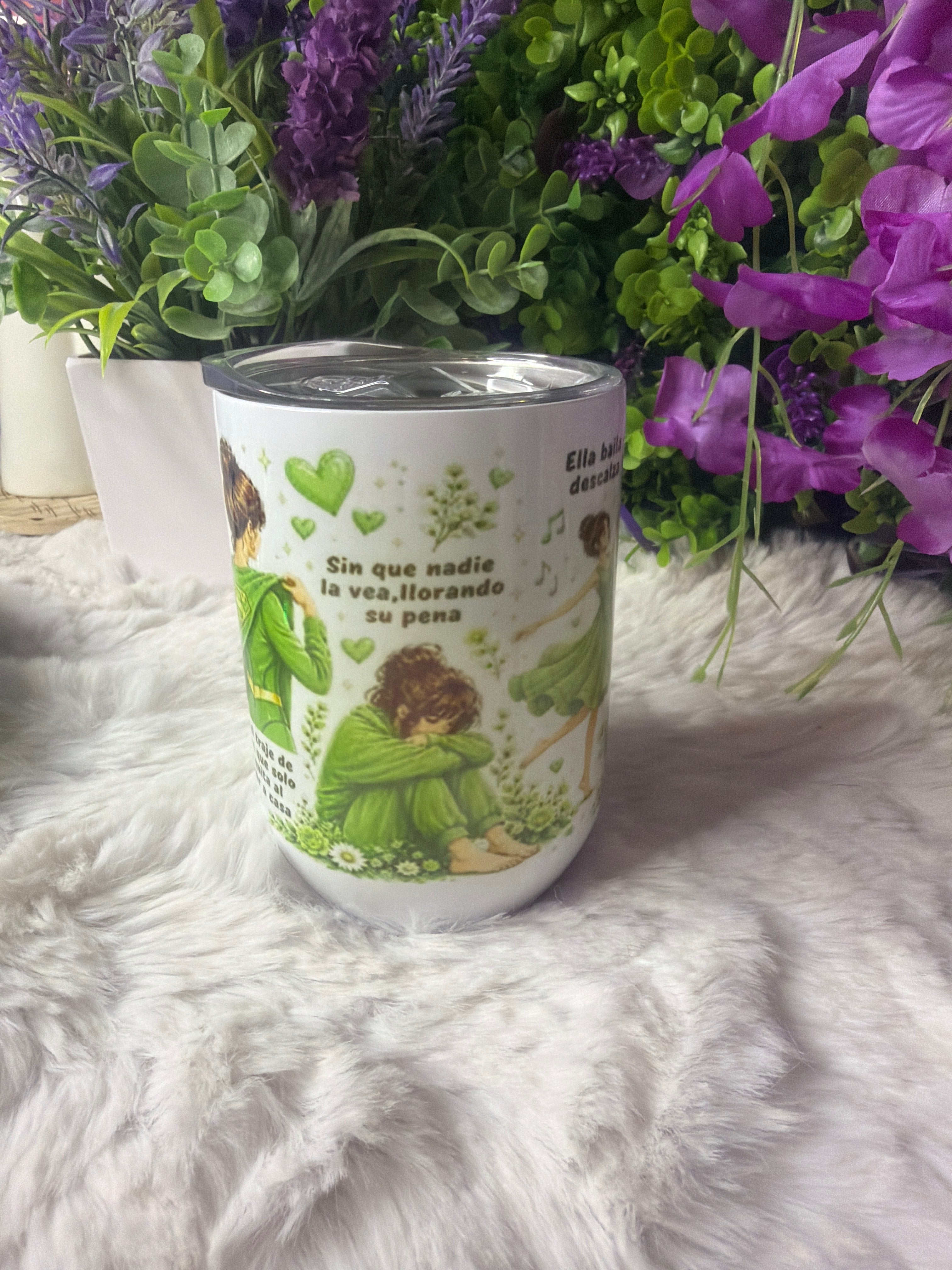 À la niña que fui cup 12 oz