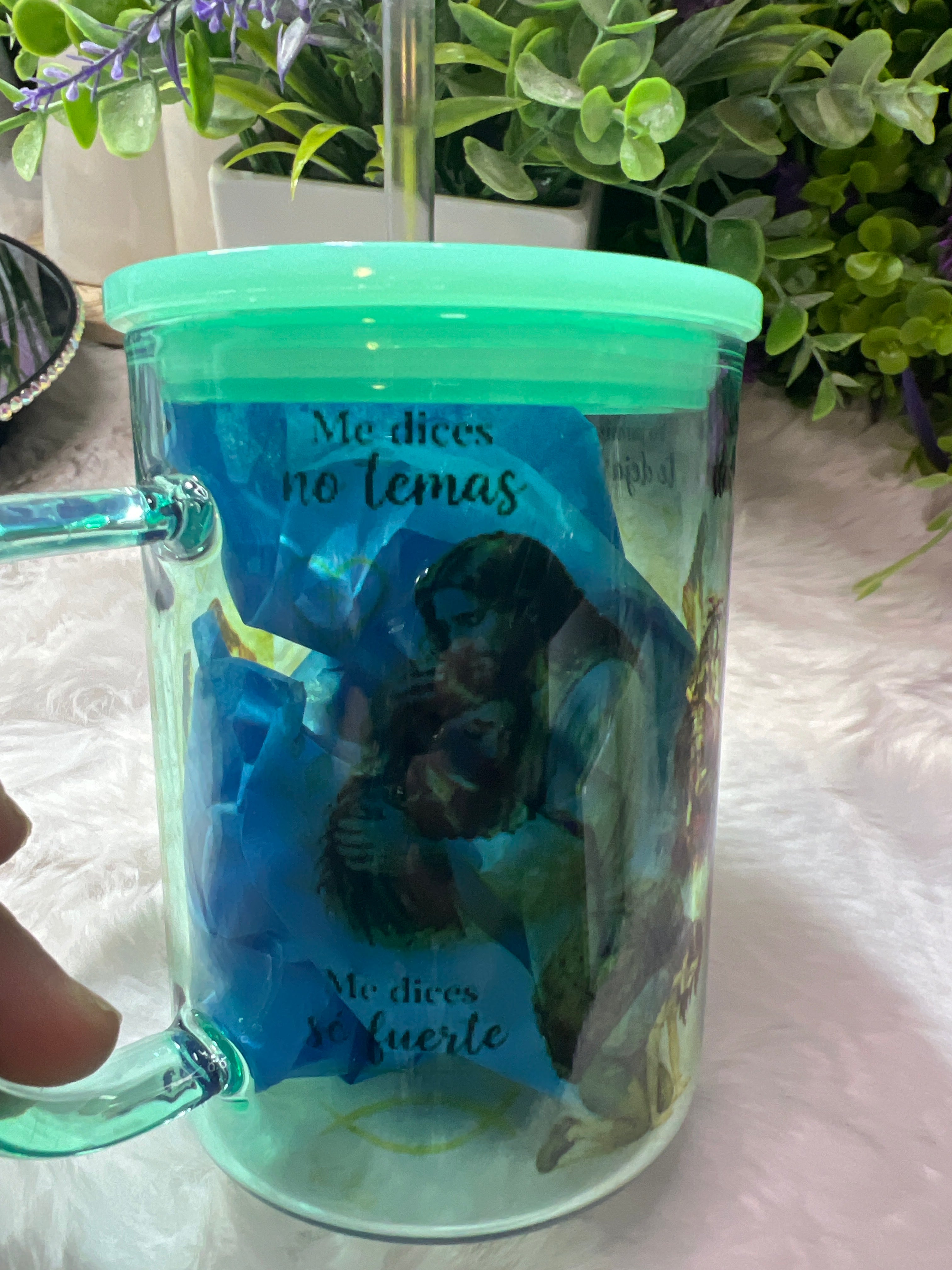Se Fuerte glass cup 17 oz