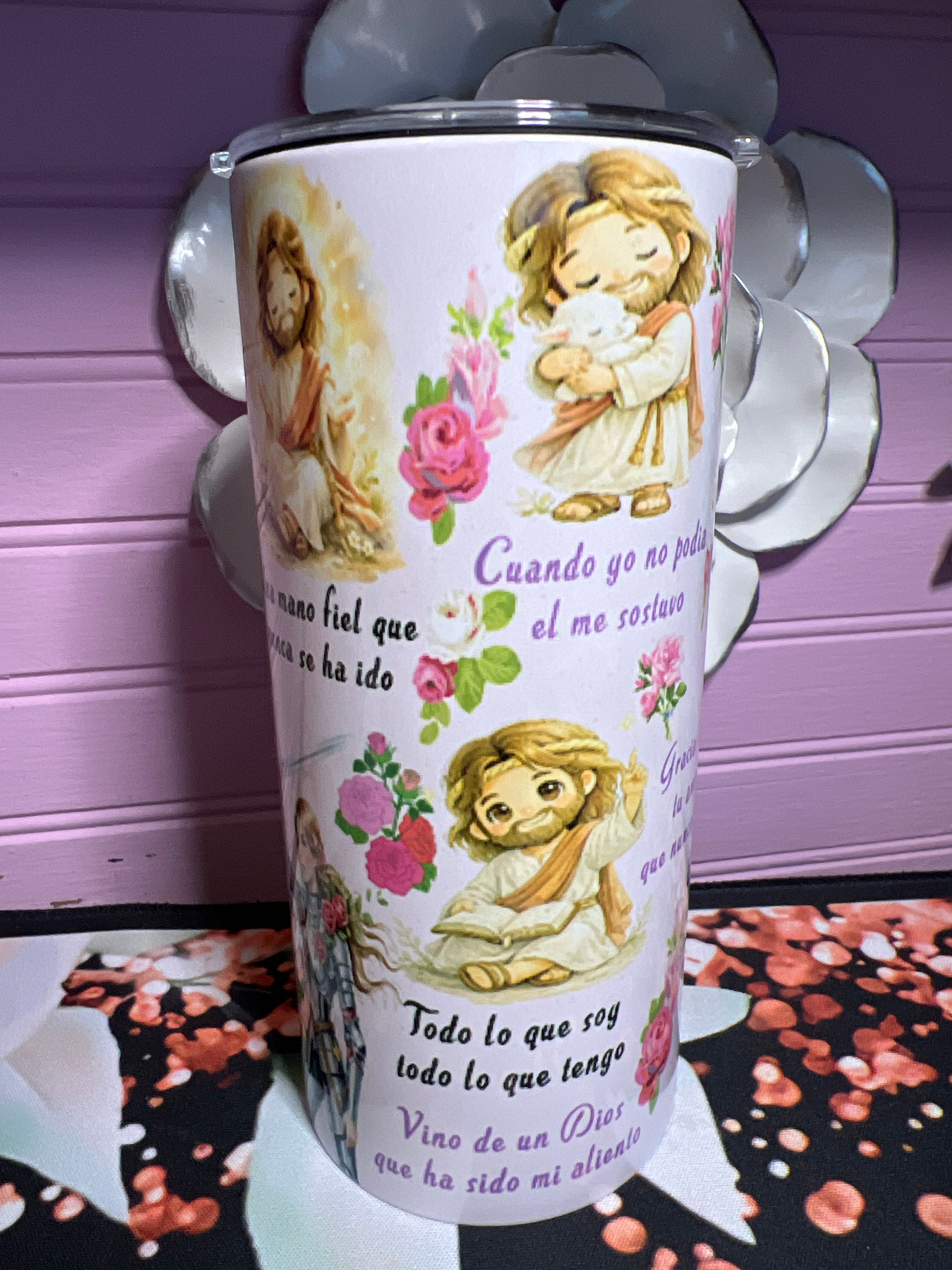 El deseo de Dios tumbler 15 oz.