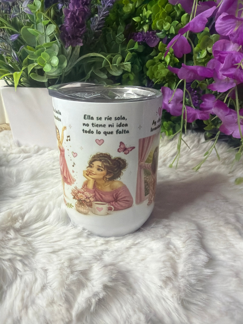 À la niña que fui cup 12 oz