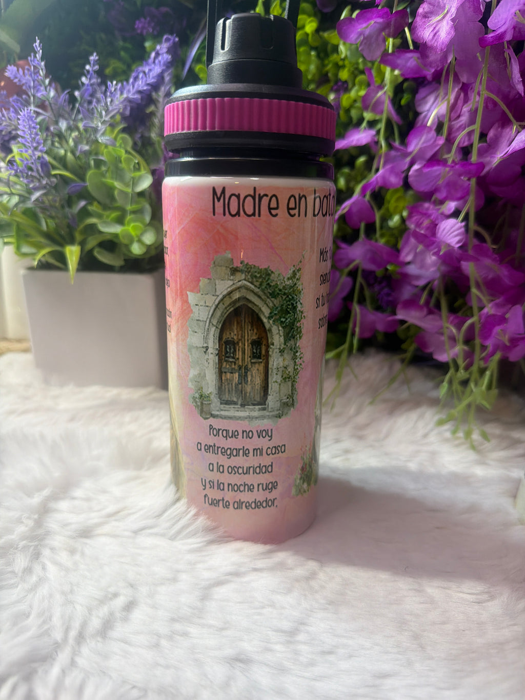 Madre en batalla tumbler ligero 20 oz