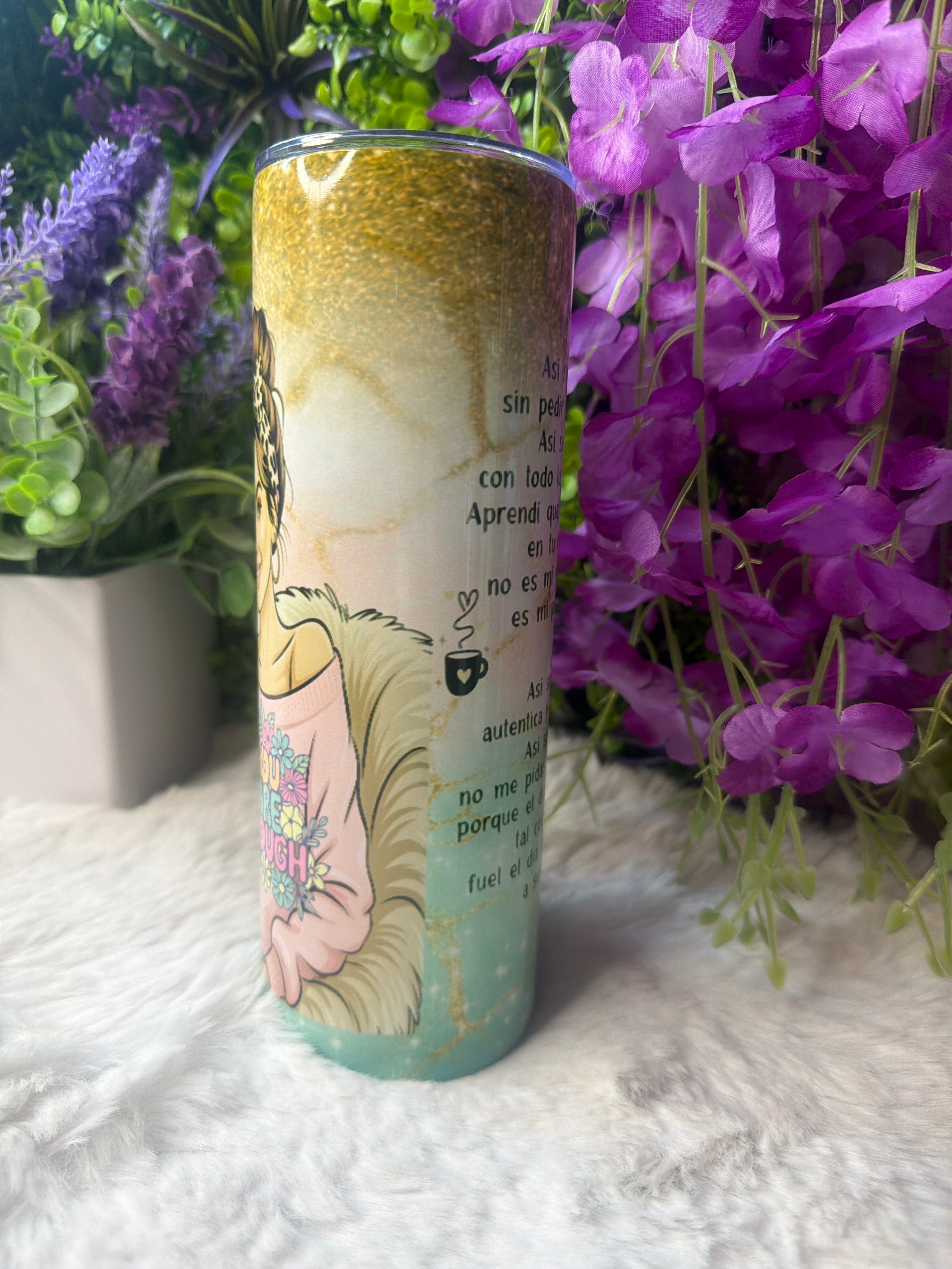 Así soy yo tumbler 20 oz