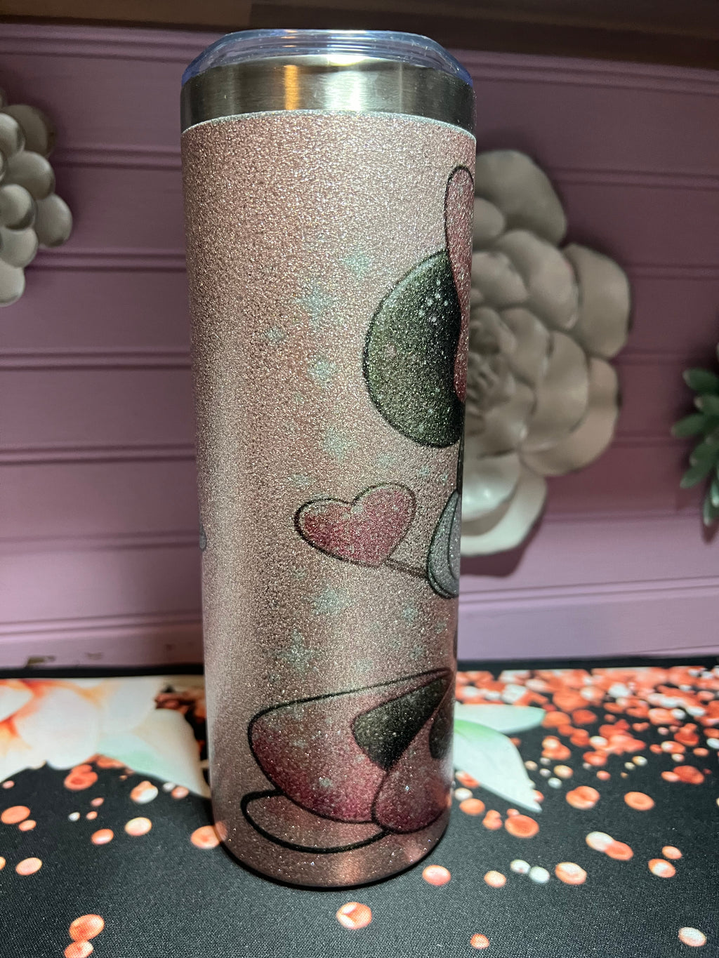 Pink tumbler 20 oz.
