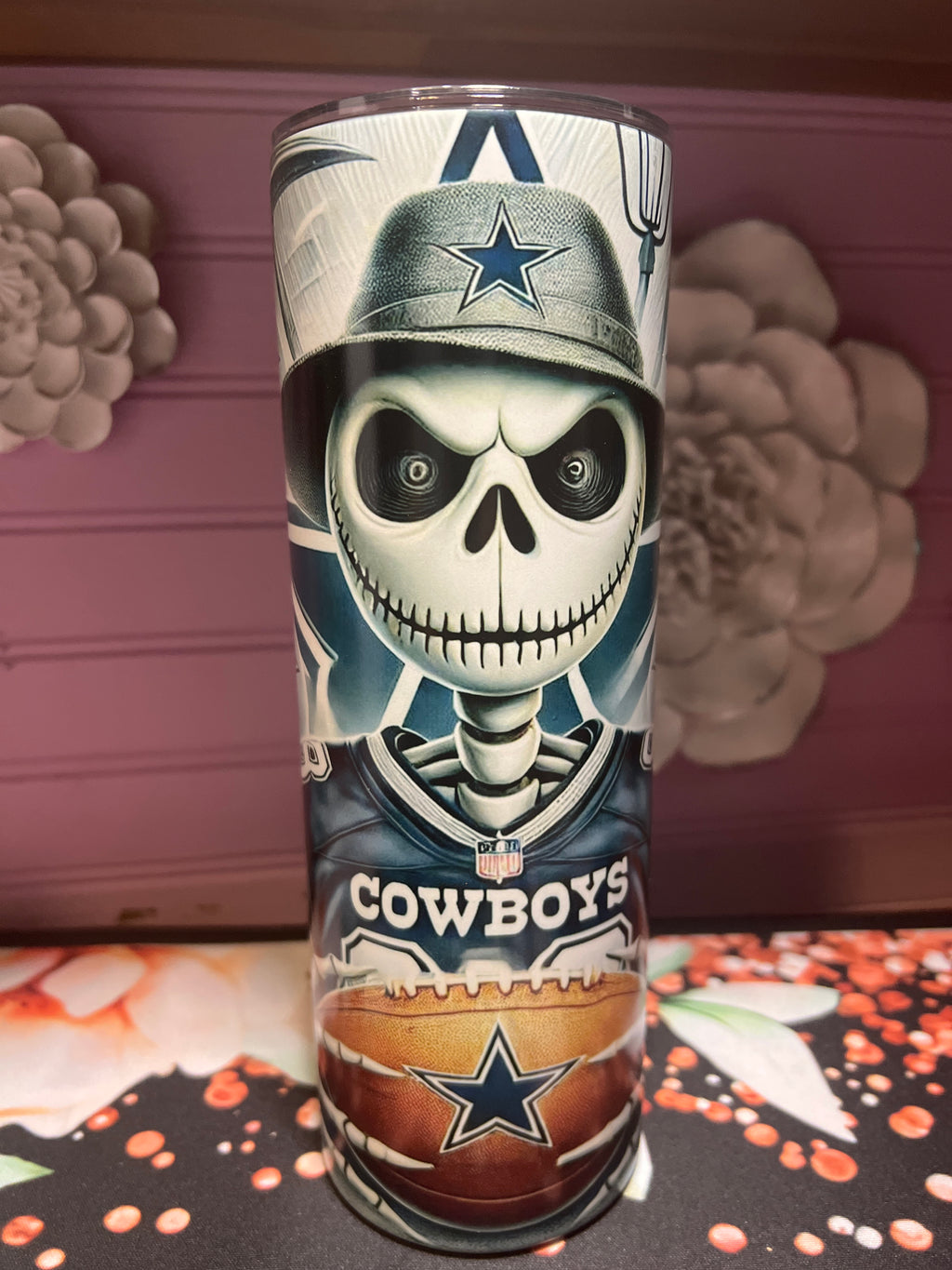 Cowboys tumbler 20oz