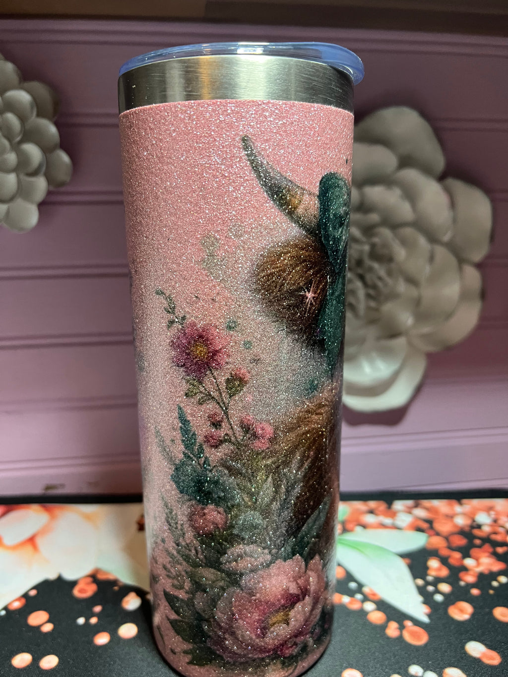 Tumbler 20oz cow