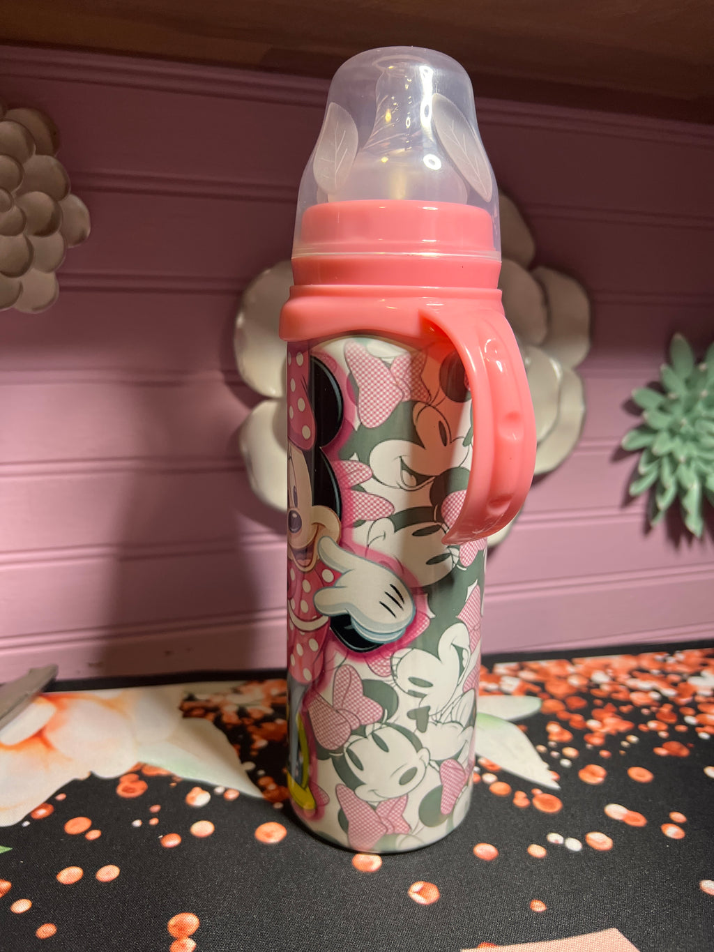 Minnie Mouse biberón 8oz