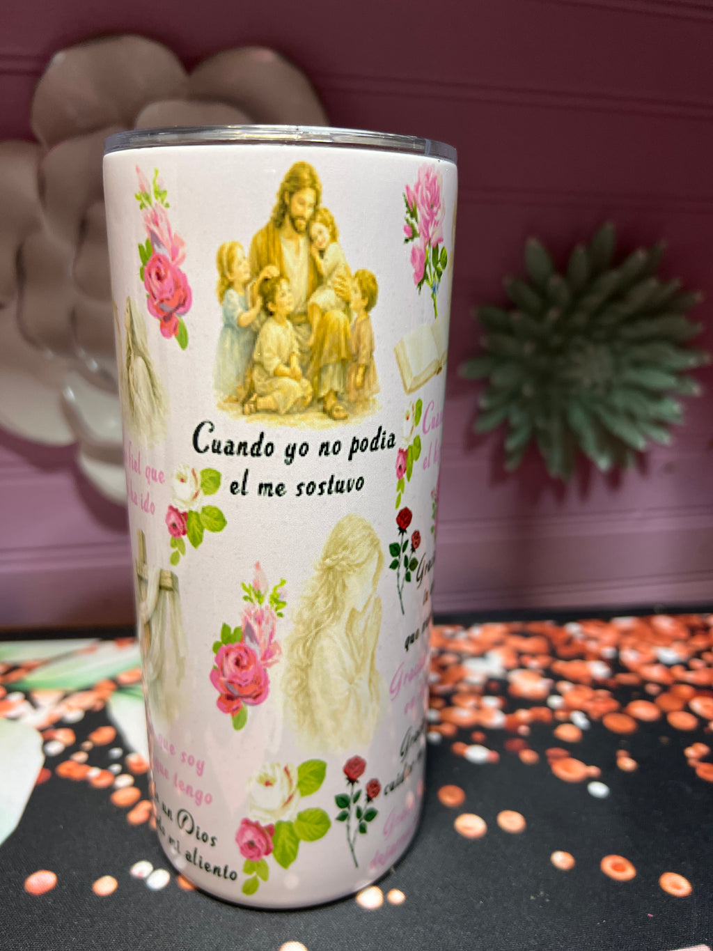 El deseo de Dios tumbler 15 oz