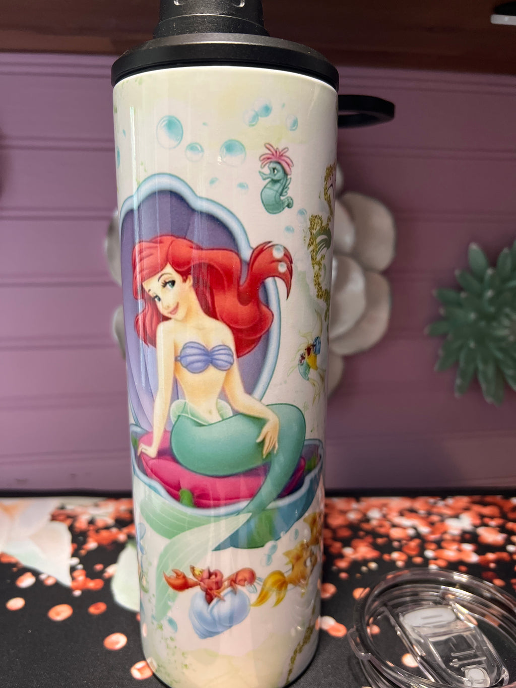Ariel tumbler 20 oz 2 in 1