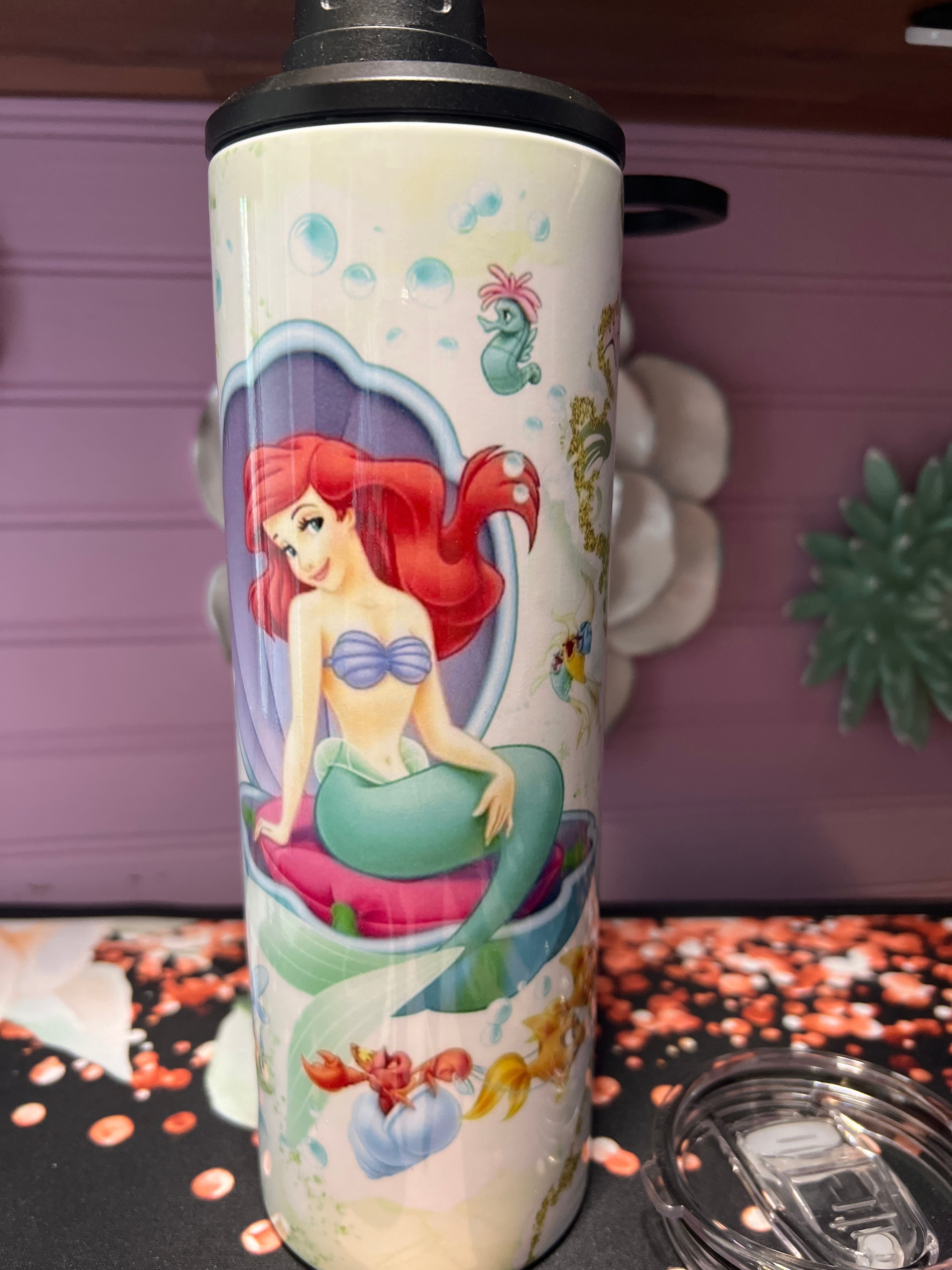 Ariel tumbler 20 oz 2 in 1