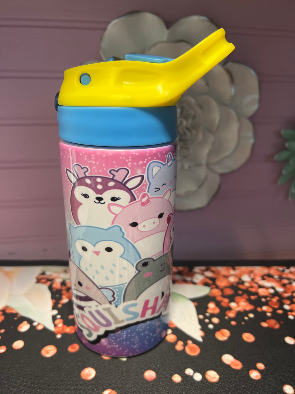 Squishmdlows tumbler 12 oz