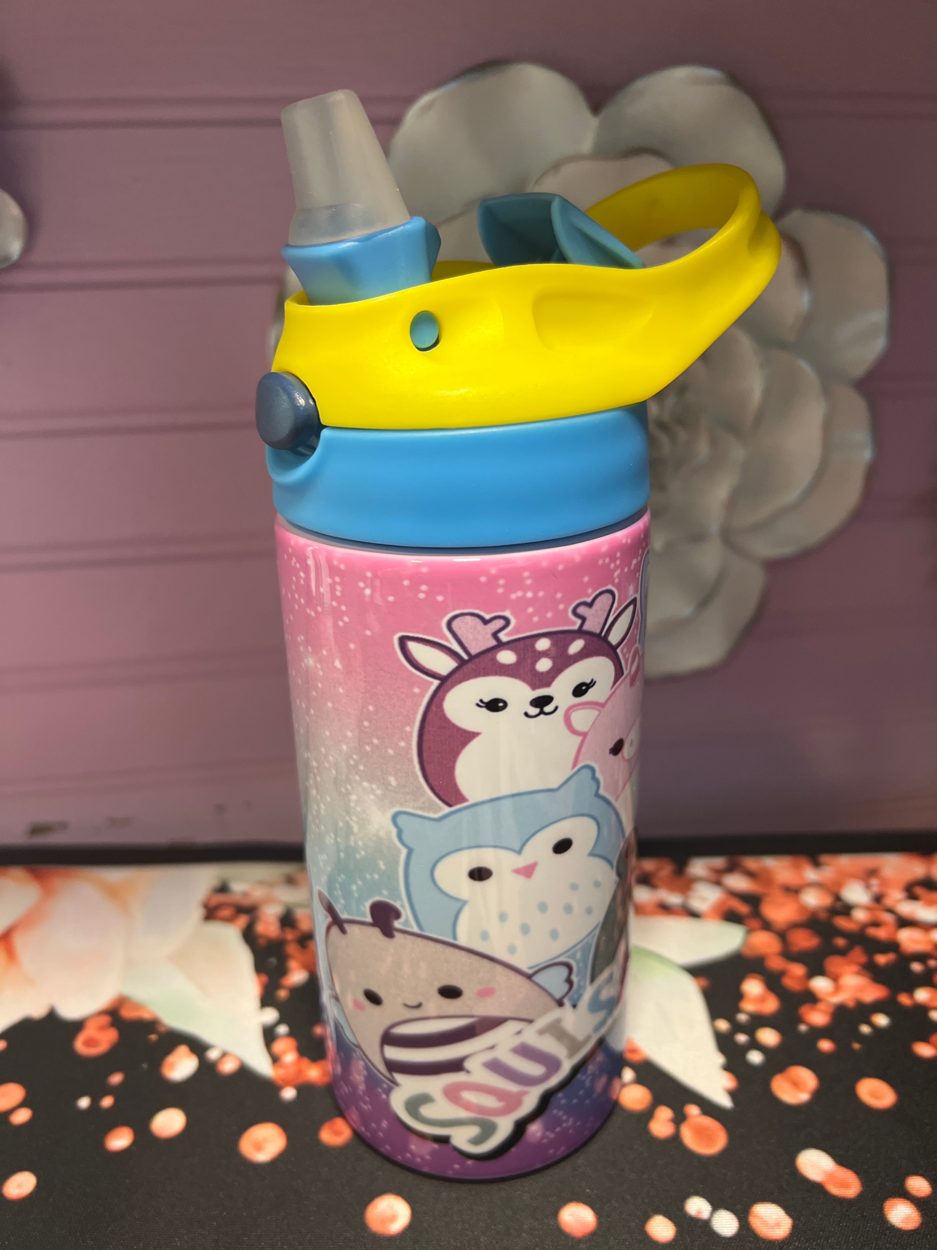 Squishmdlows tumbler 12 oz