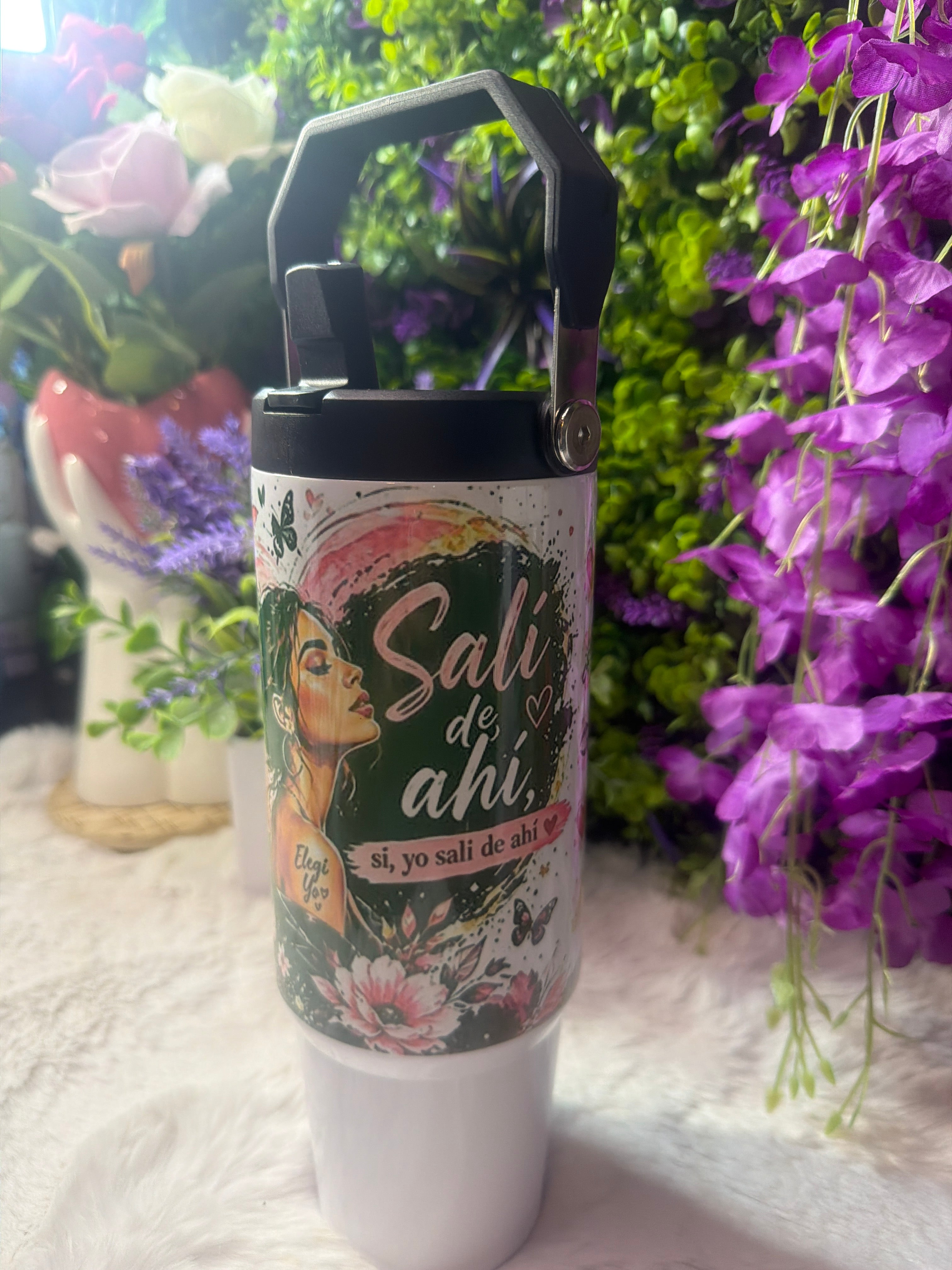 Salí de ahí tumbler 30 oz